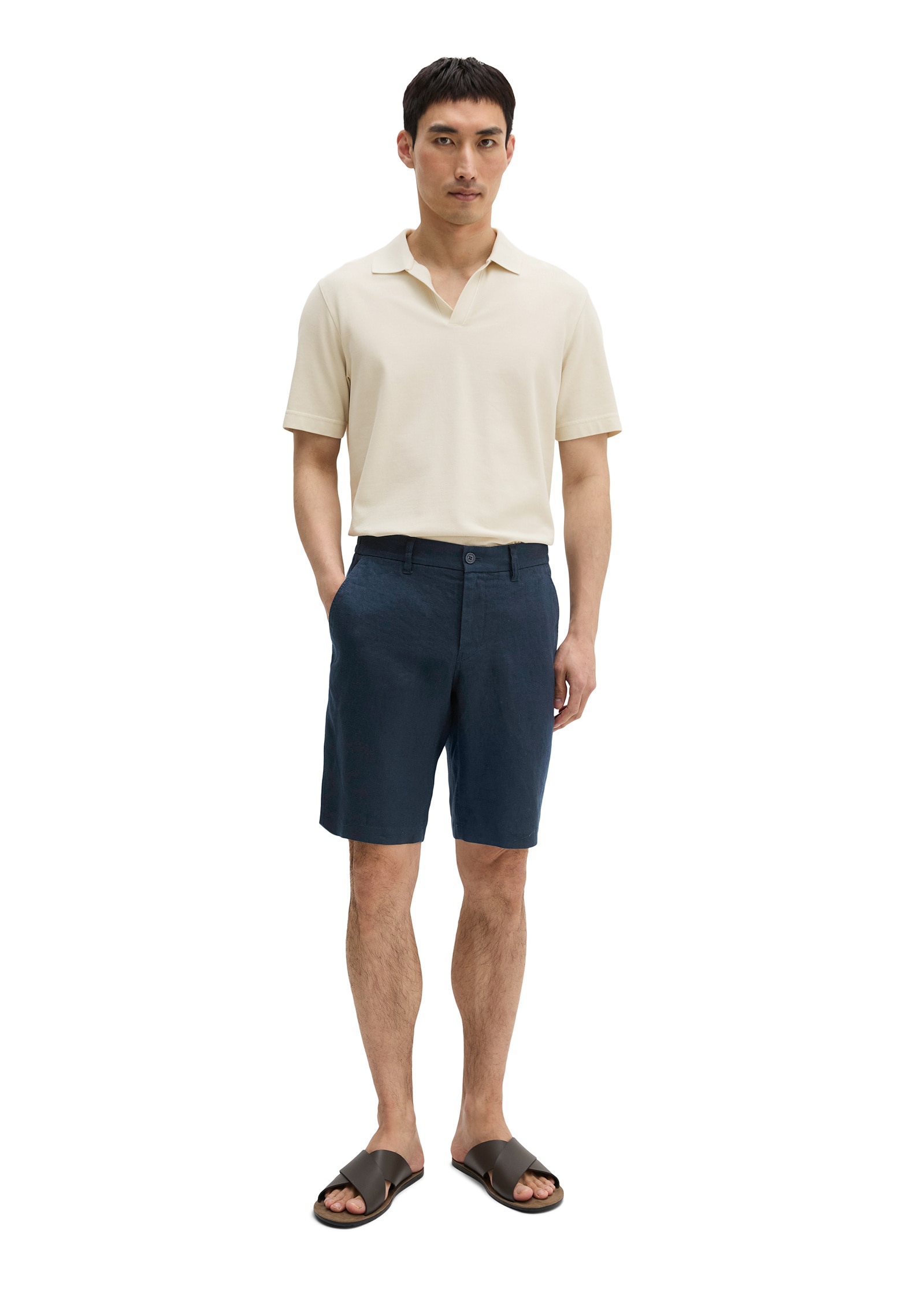 Marc O'Polo Shorts »aus europäischem Leinen«