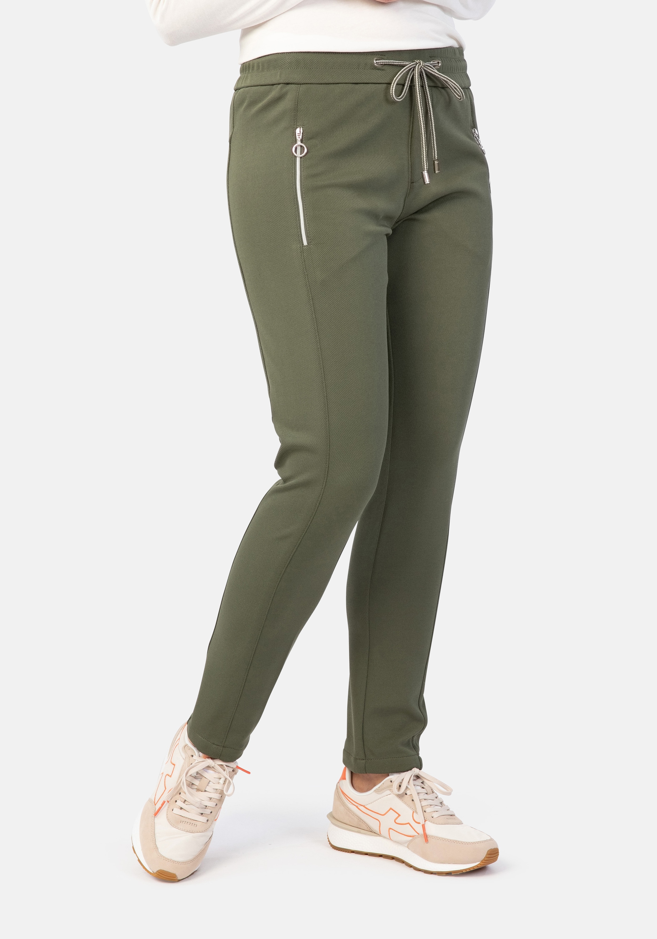 STOOKER WOMEN Jogg Pants »Easy Fit Berlin Colour«, Tapered Fit Casual Stretch Mit Gummibund für Damen