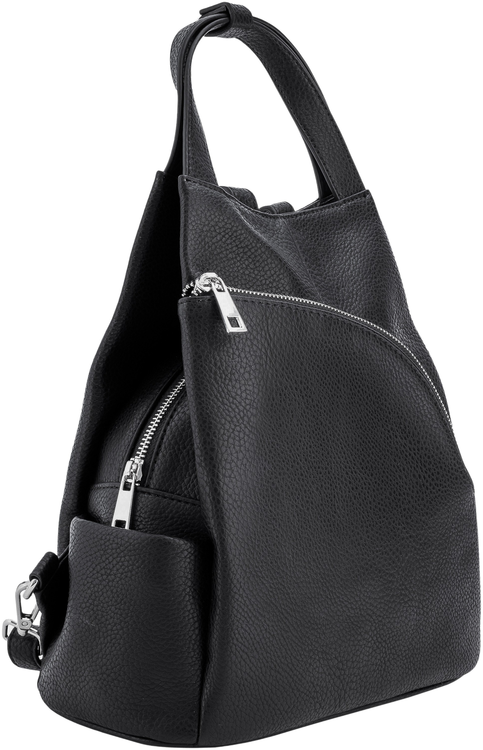 COLLEZIONE ALESSANDRO "München" Cityrucksack mit Rückenfach