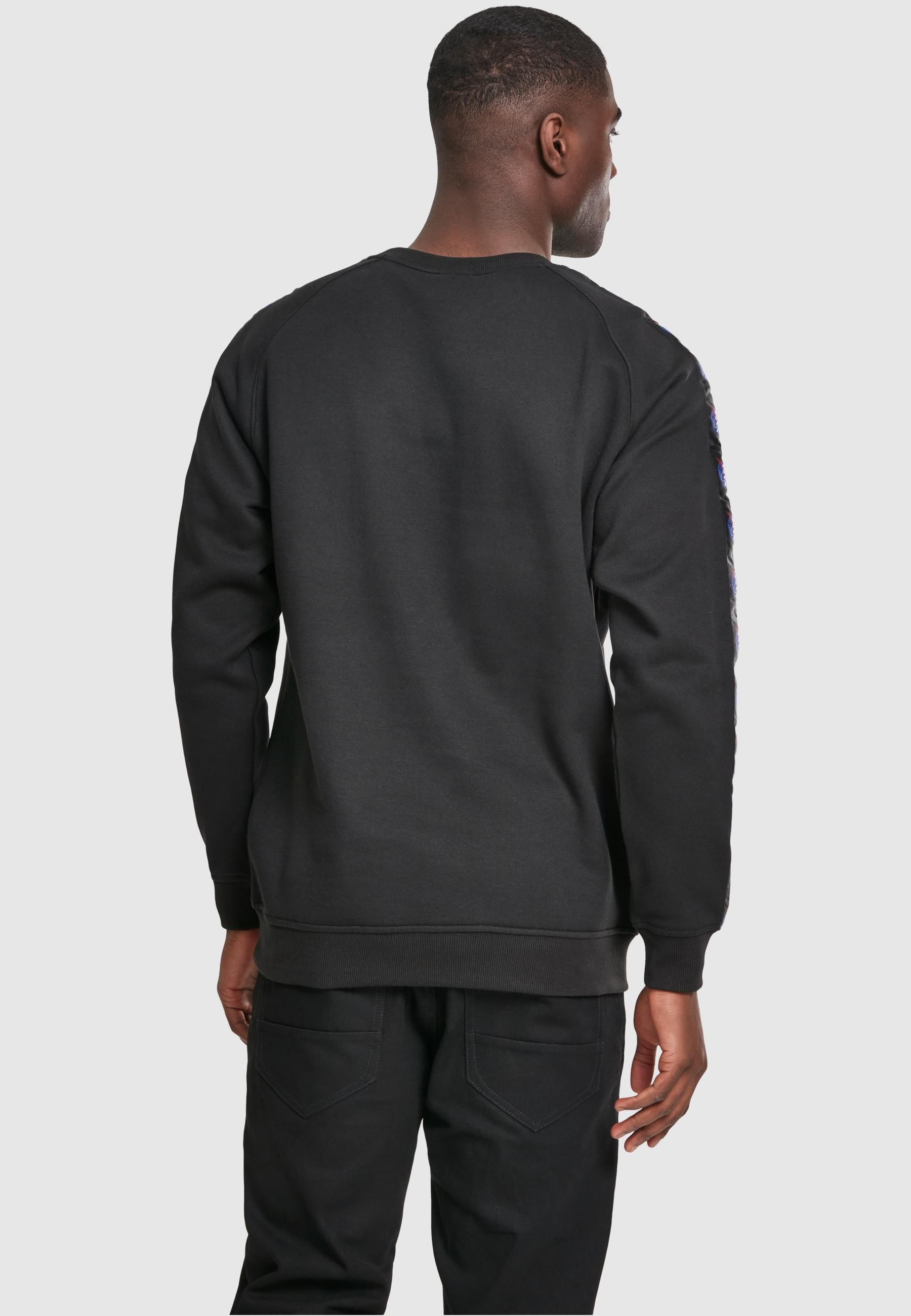 MisterTee Rundhalspullover »MisterTee Herren NASA Insignia Tape Crewneck«, (1 tlg.)