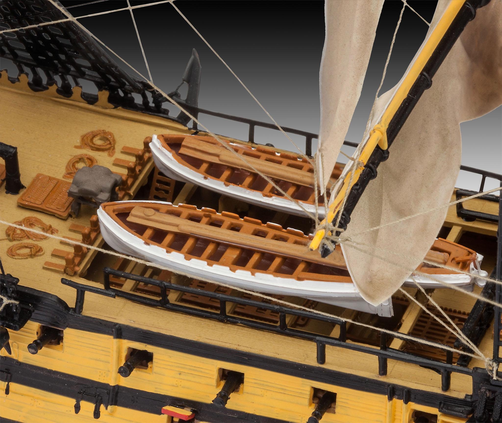 Revell® Modellbausatz »HMS Victory, Battle of Trafalgar«, 1:225, Made in Europe