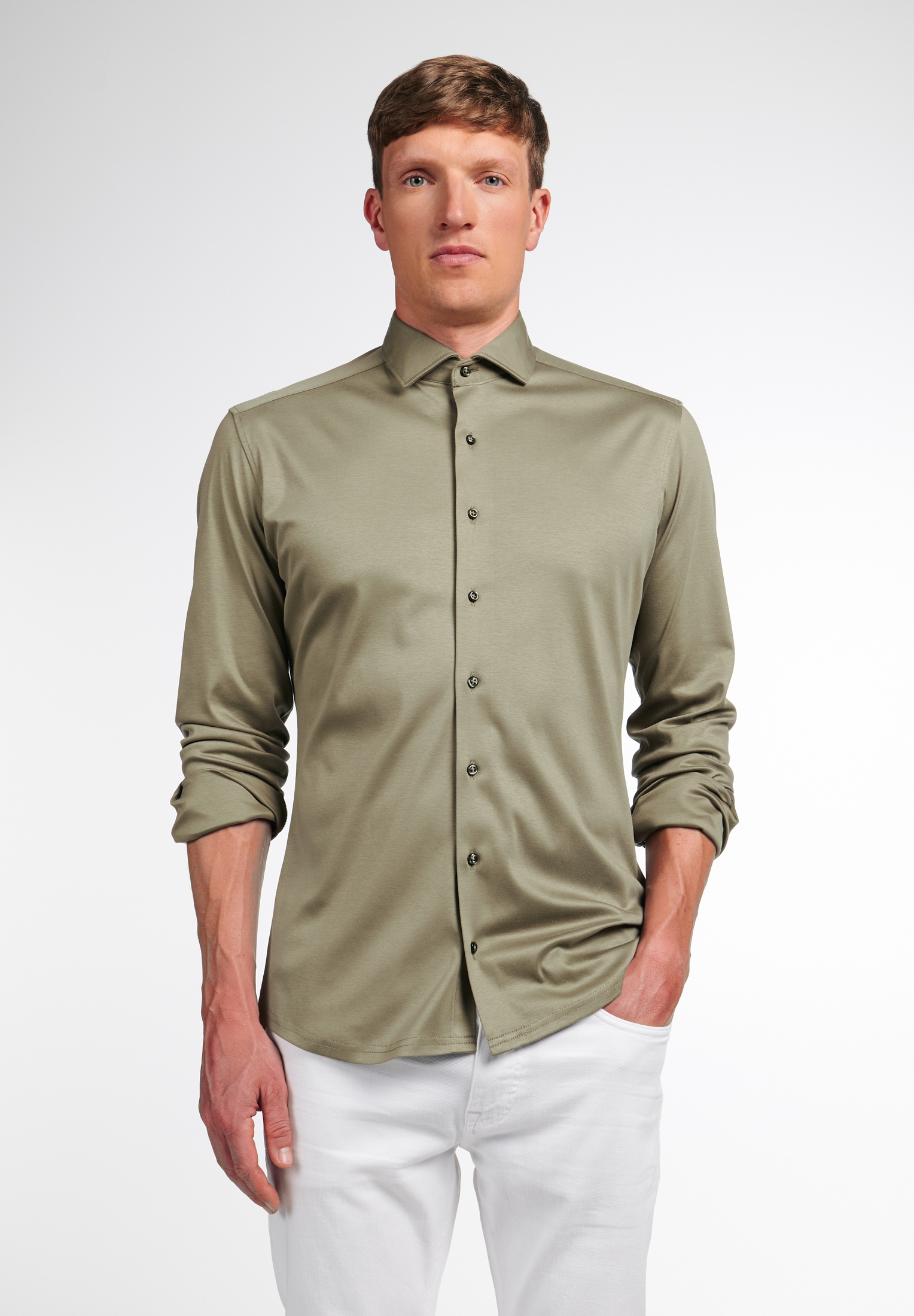 Eterna Langarmhemd "SLIM FIT", NON IRON (bügelfrei) günstig online kaufen