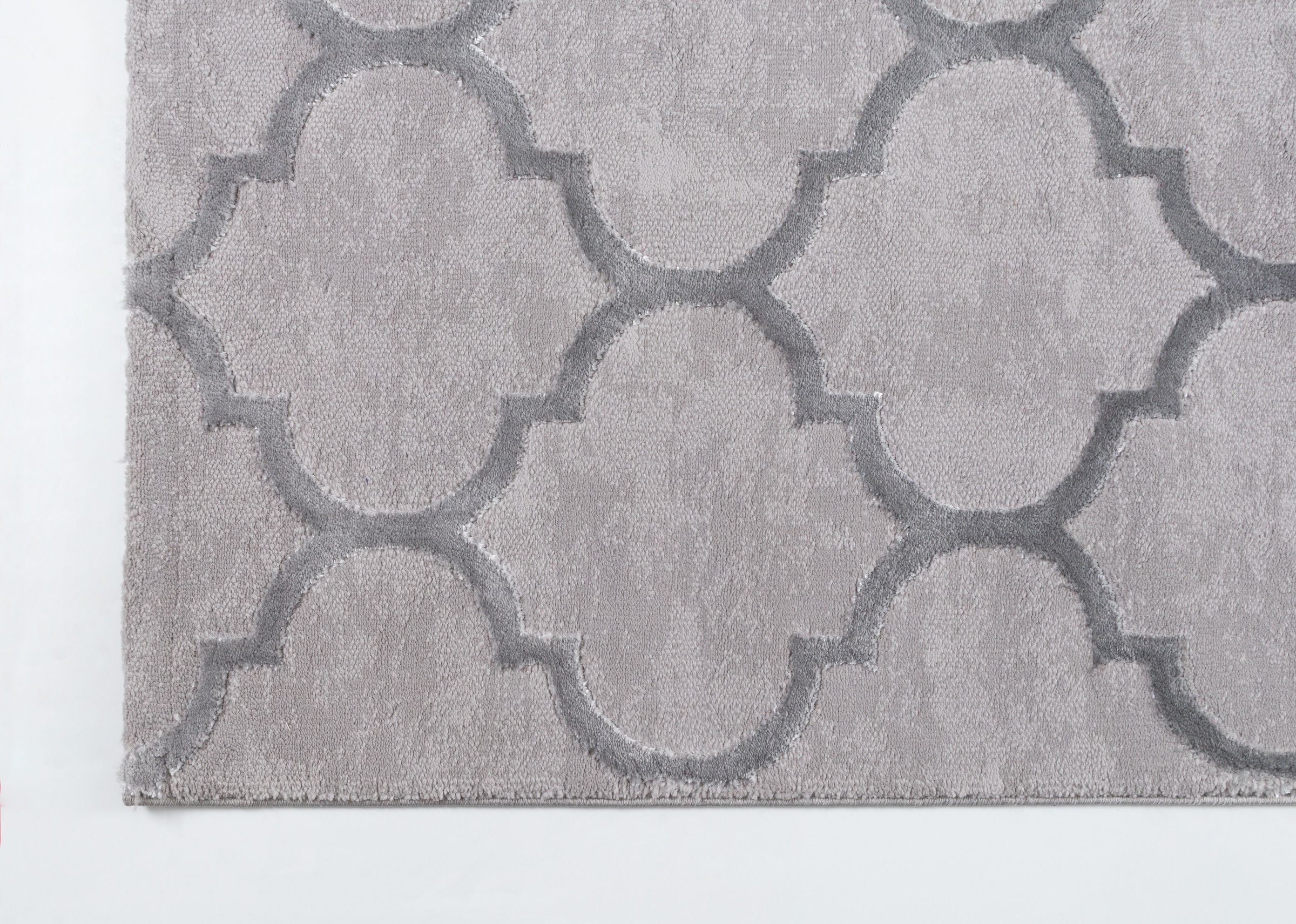 my home Teppich »Badra Kurzflor«, rechteckig, 12 mm Höhe, geometrisch, Hoch Tief Design, 3-D Wirkung, Ornamente, Wohnzimmer