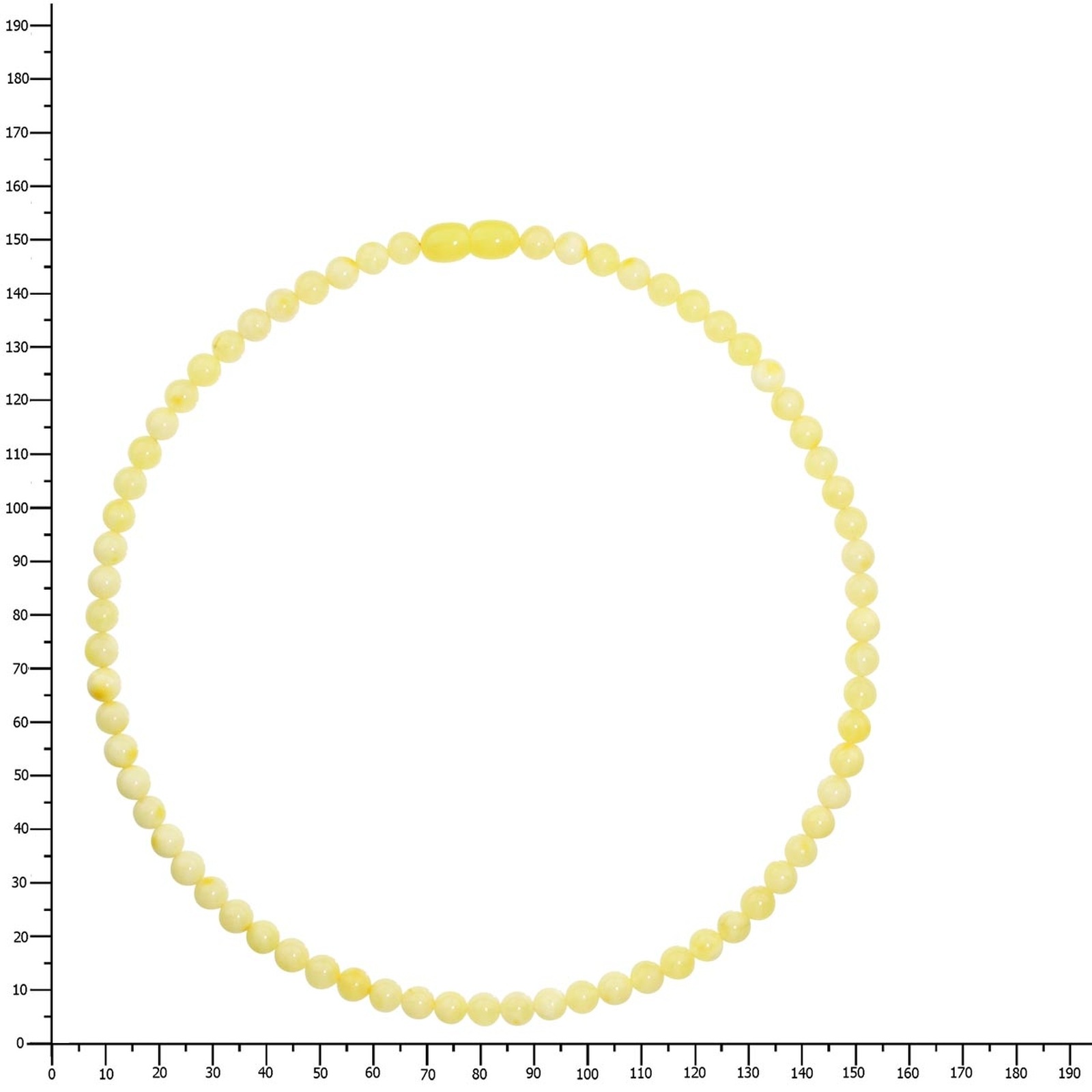 Ostsee-Schmuck Bernstein Necklace Yellow 45 4