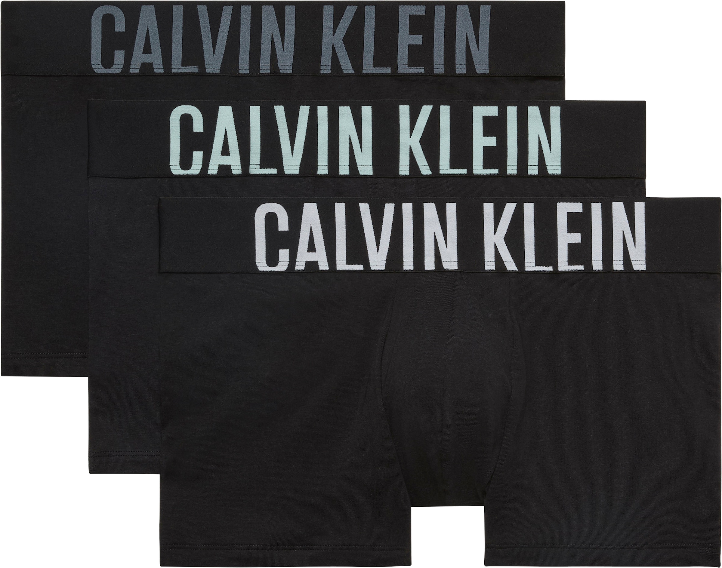 Calvin Klein Underwear Trunk »TRUNK 3PK« Packung, 3er, 3 Stk. mit Logo-Elastikbund