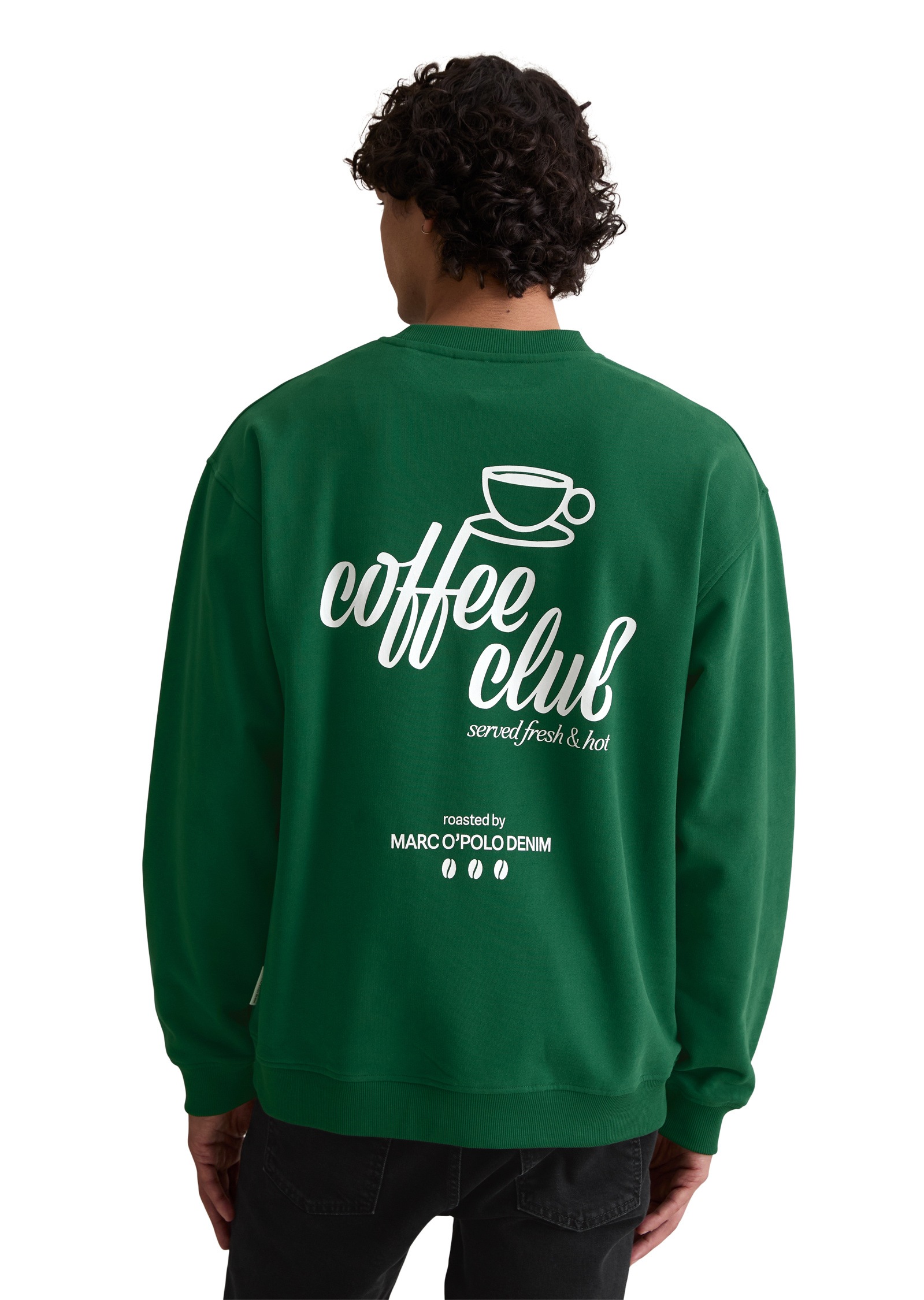 Thumbnail - Marc OPolo DENIM Sweatshirt "mit lässigem Rückenprint"