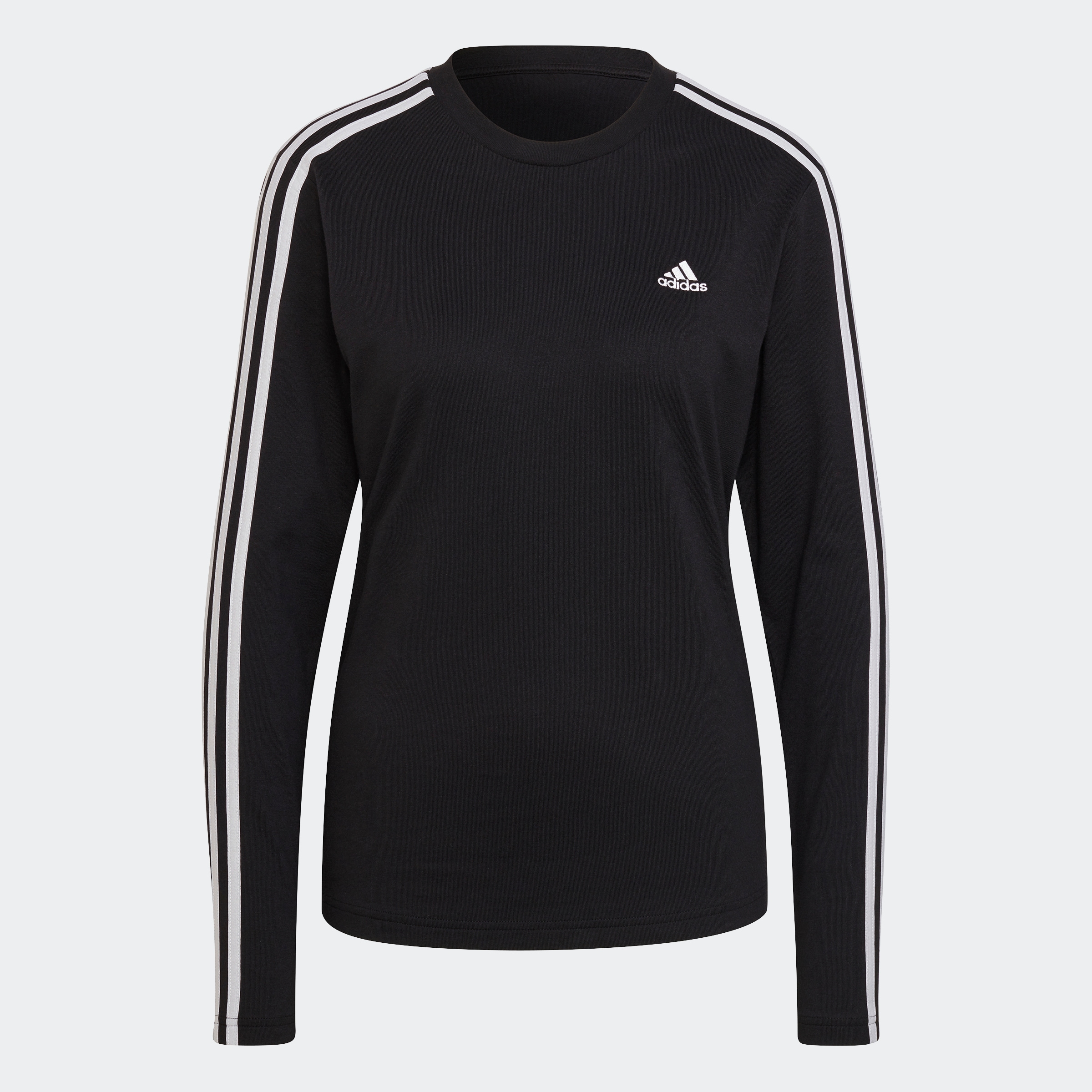 adidas Sportswear Langarmshirt »ESSENTIALS 3STREIFEN LONGSLEEVE«