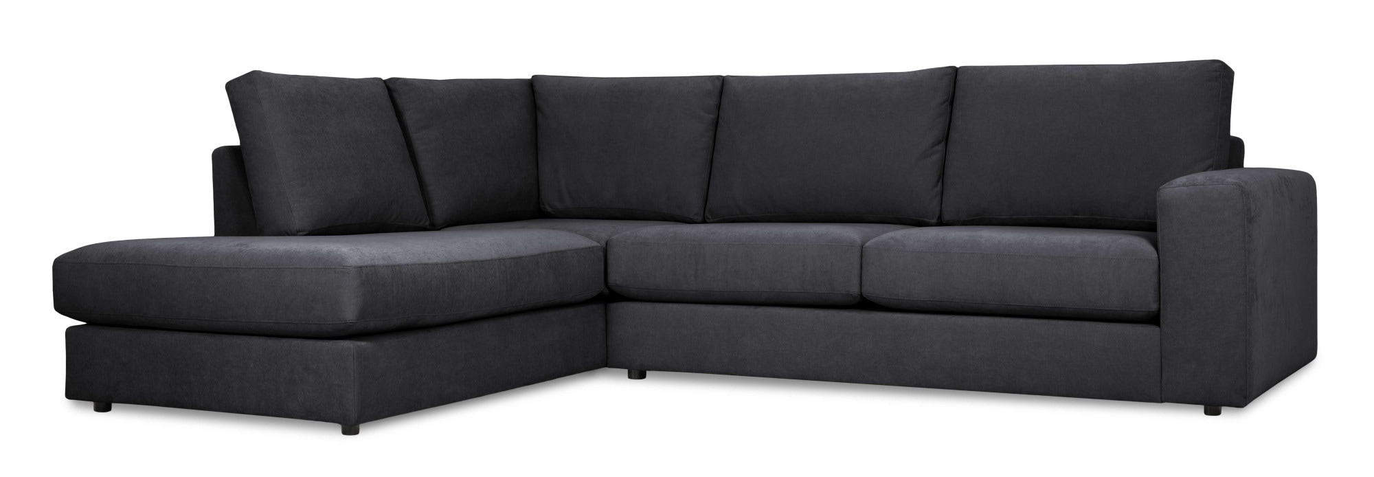 OTTO home Ecksofa »Nivette, weiches Chenille« Breite 292 cm, L-Form, bodentief, mit Wellenunterfederung