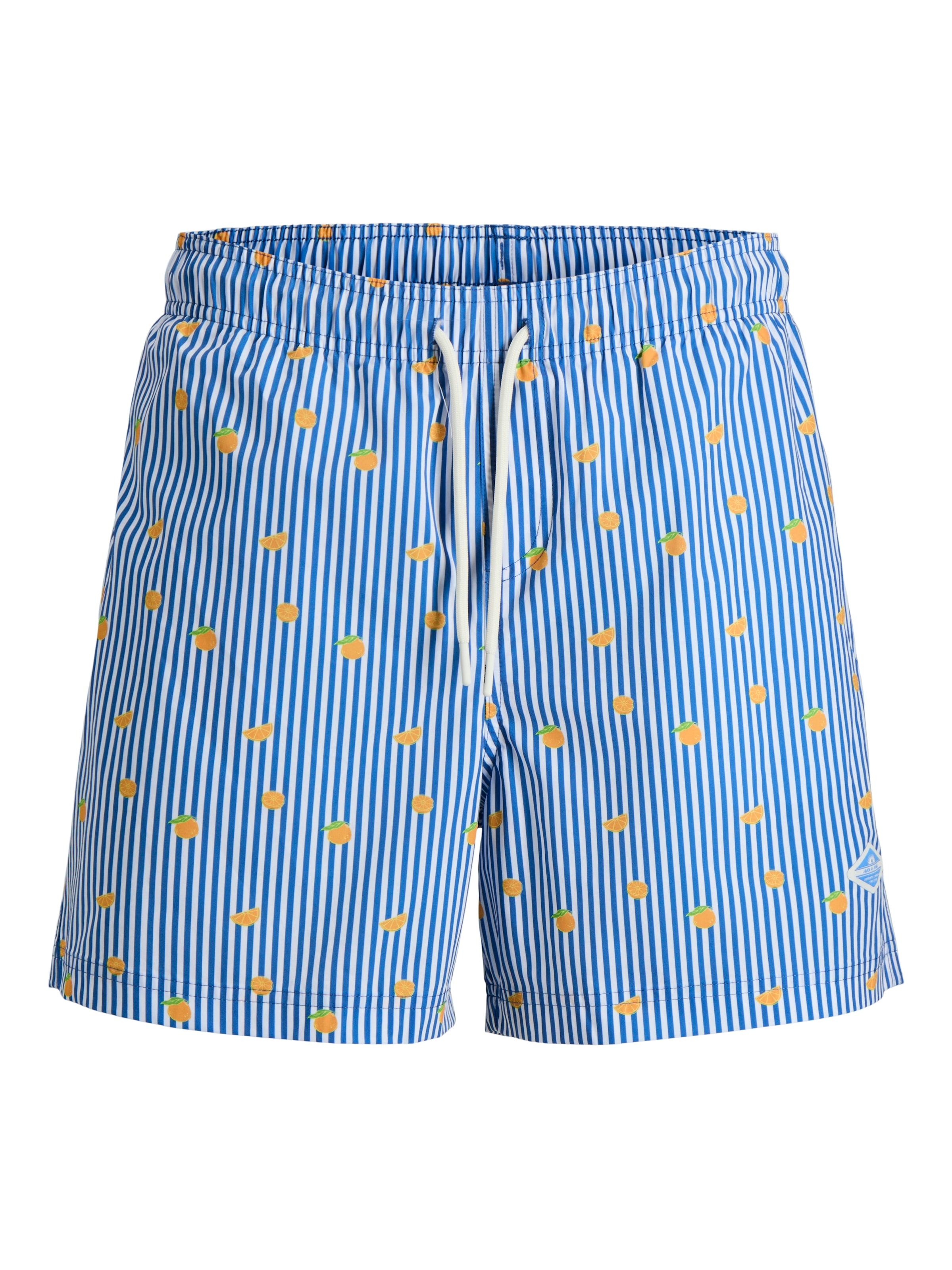 Jack & Jones Badeshorts »JPSTMAUI BREEZE MINI STRIPE SWIM SRT SN« Kunstfaser, normal geschnitten
