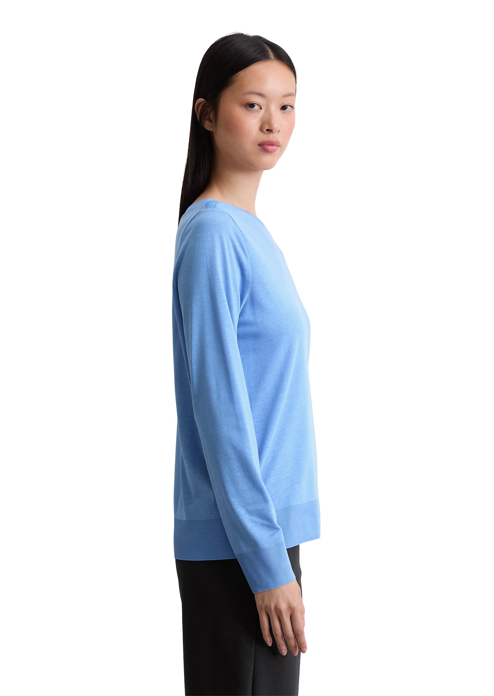 Marc OPolo Langarmshirt "aus TENCEL™ Lyocell-Baumwolle-Mix" günstig online kaufen
