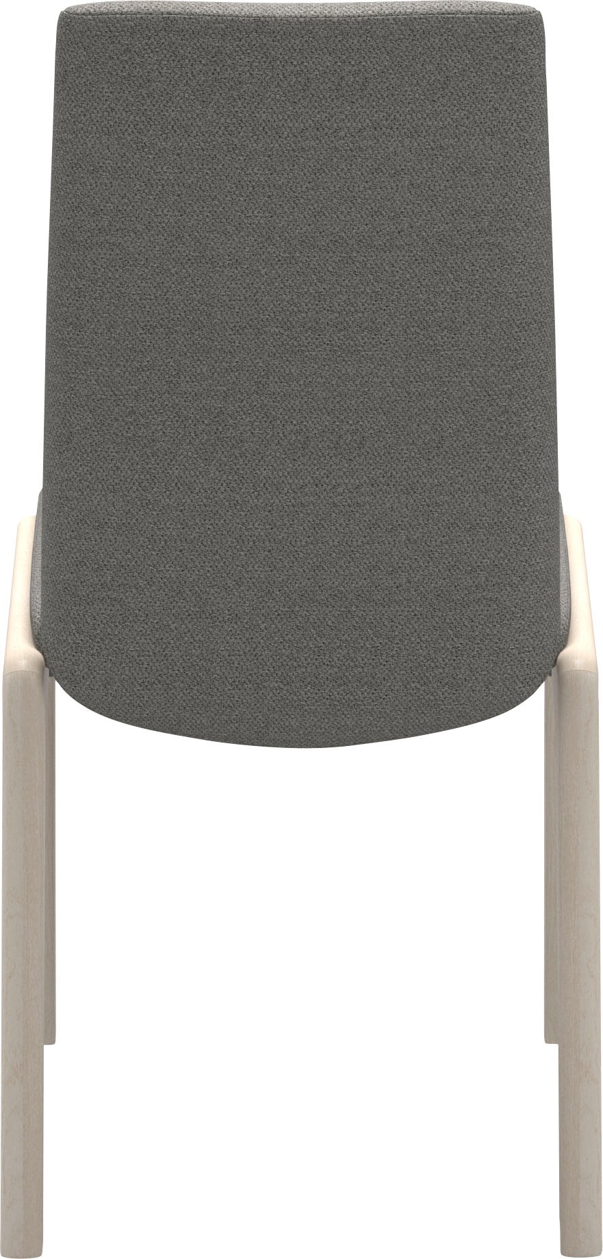 Stressless® Polsterstuhl »Laurel«, ROHLEDER Stoff Q2 FARON, Low Back, Größe M, mit abgerundeten Beinen in Eiche gekalkt