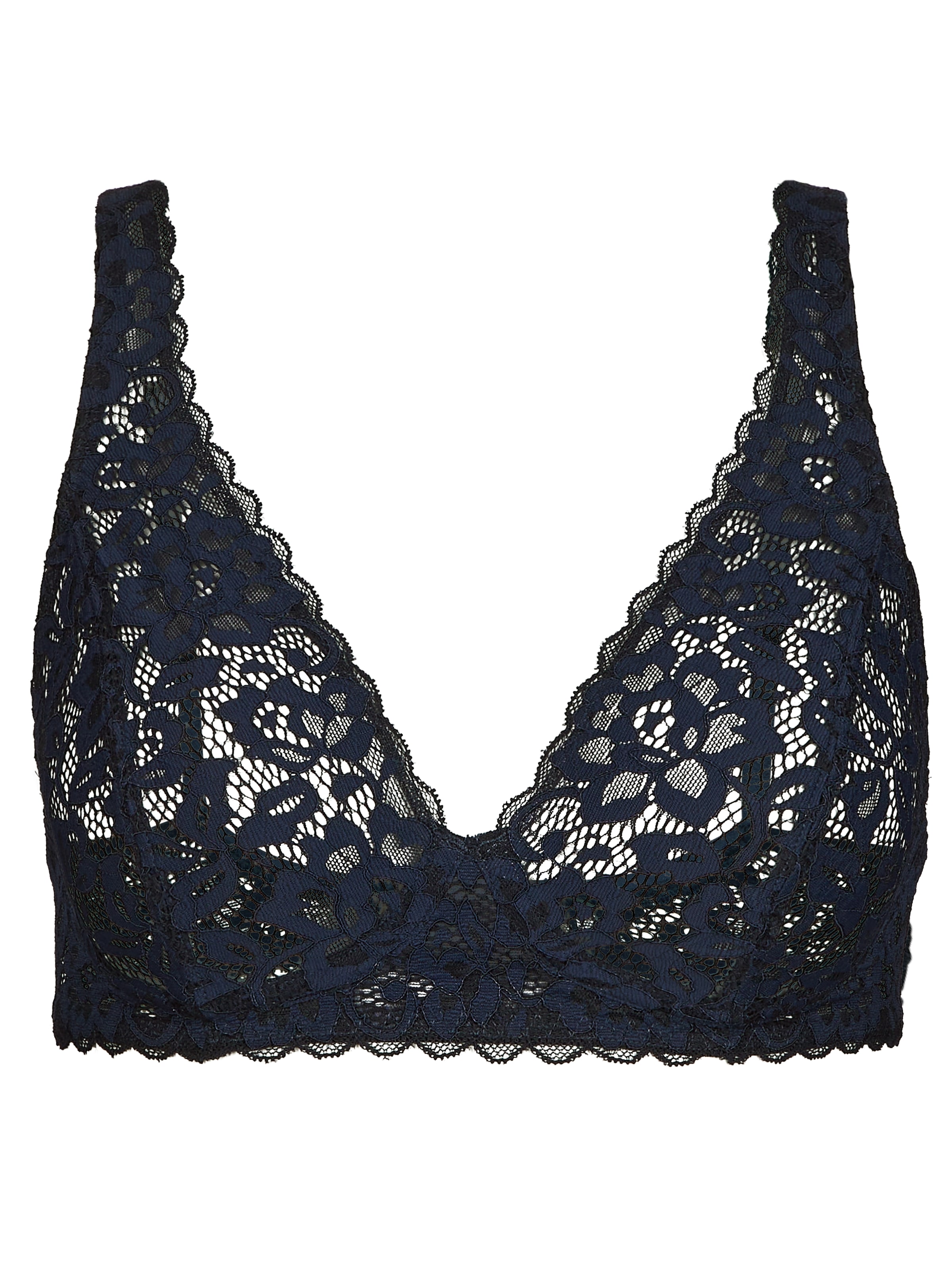 CALIDA Soft-BH »Natural Comfort Lace«, mit vollelastischer Spitze, Single Jersey, feminin, weich