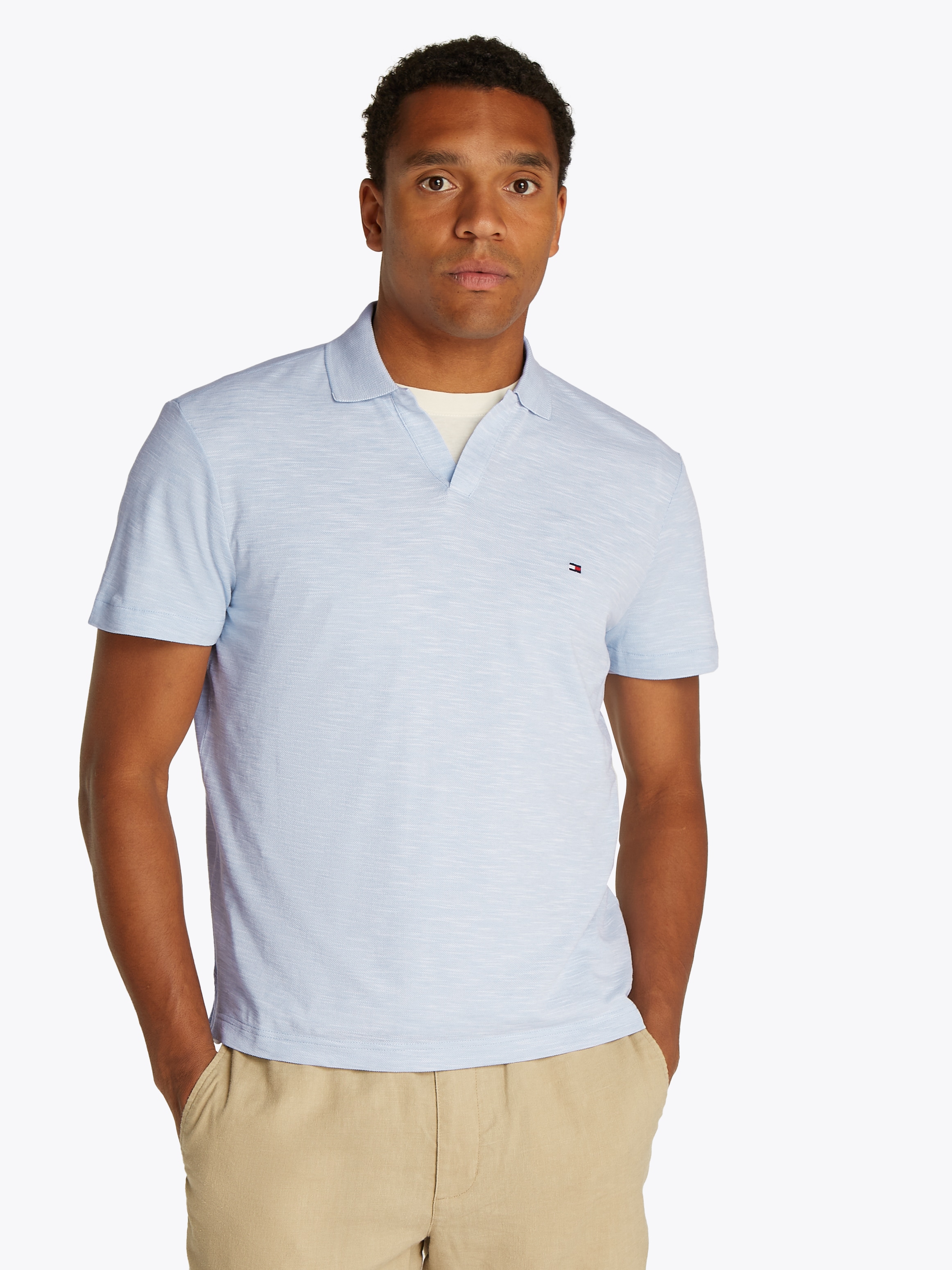 Tommy Hilfiger "SLUB OXFORD PIQUE REG POLO" günstig online kaufen