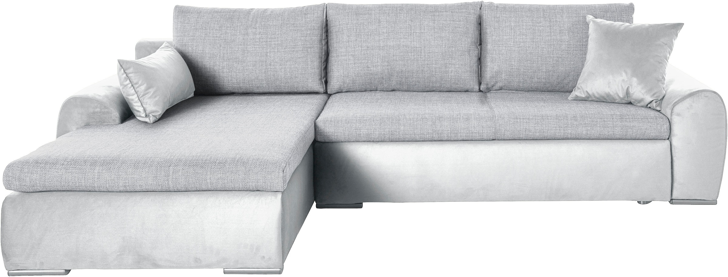 Home affaire Ecksofa "Win, L-Form, Breite 285cm" optional mit Schlaffunktio günstig online kaufen