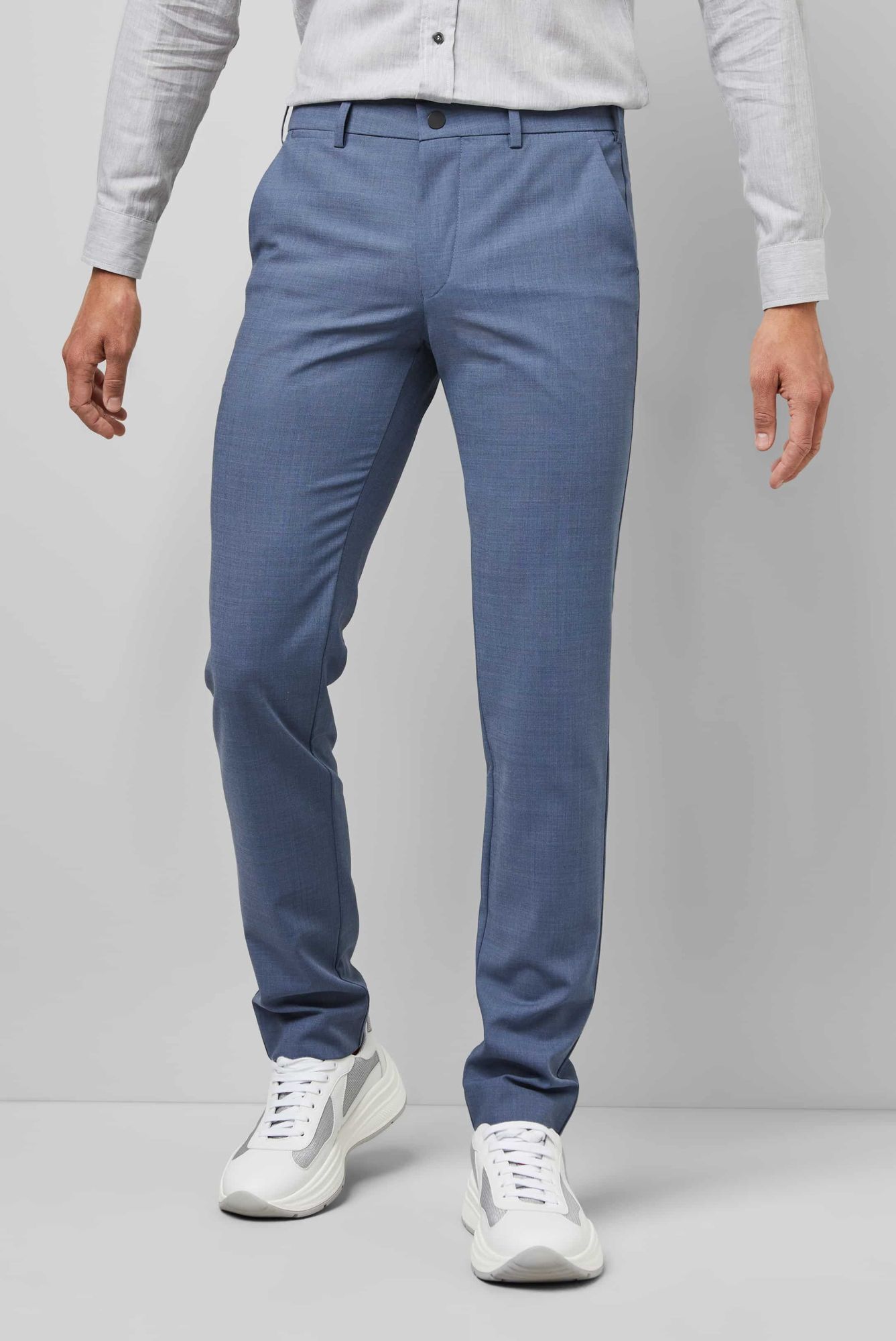 MEYER M5 Chino Men Trousers Blue 40/32