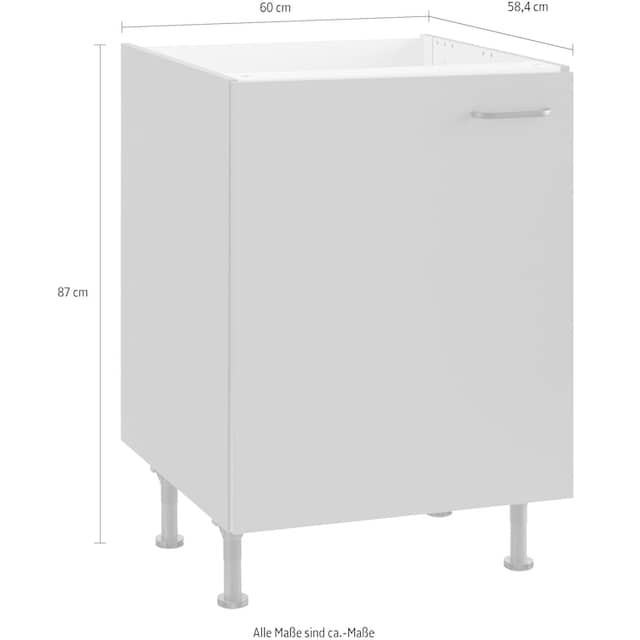 OPTIFIT Spülenschrank »Elga«, mit Soft-Close-Funktion, höhenverstellbaren  Füßen, Breite 60 cm kaufen | BAUR