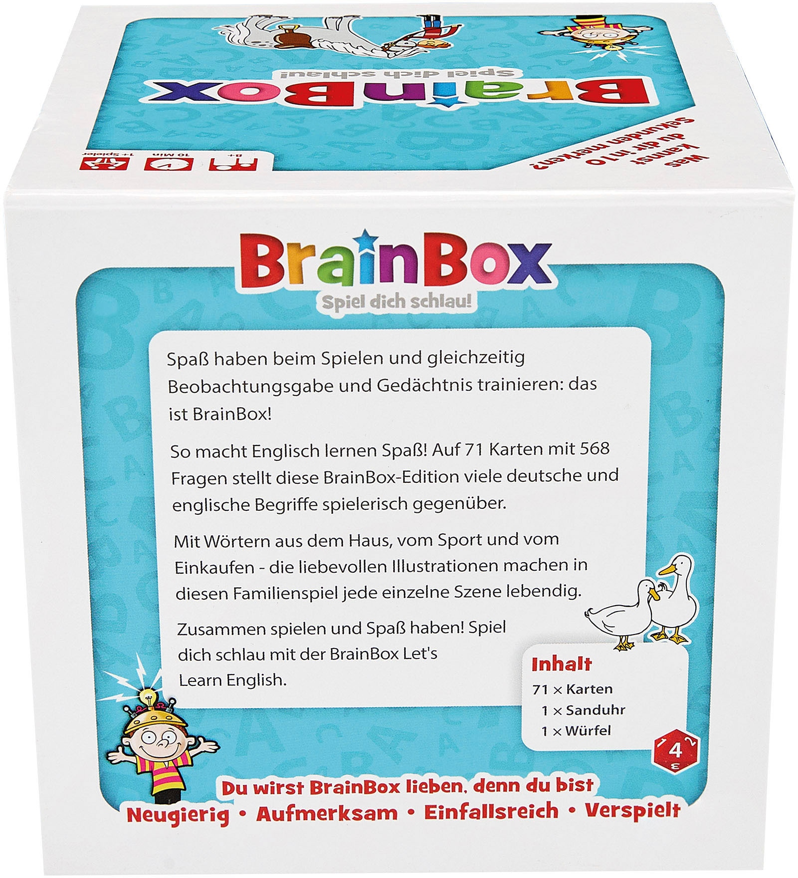 BrainBox Spiel »Let's Learn English«