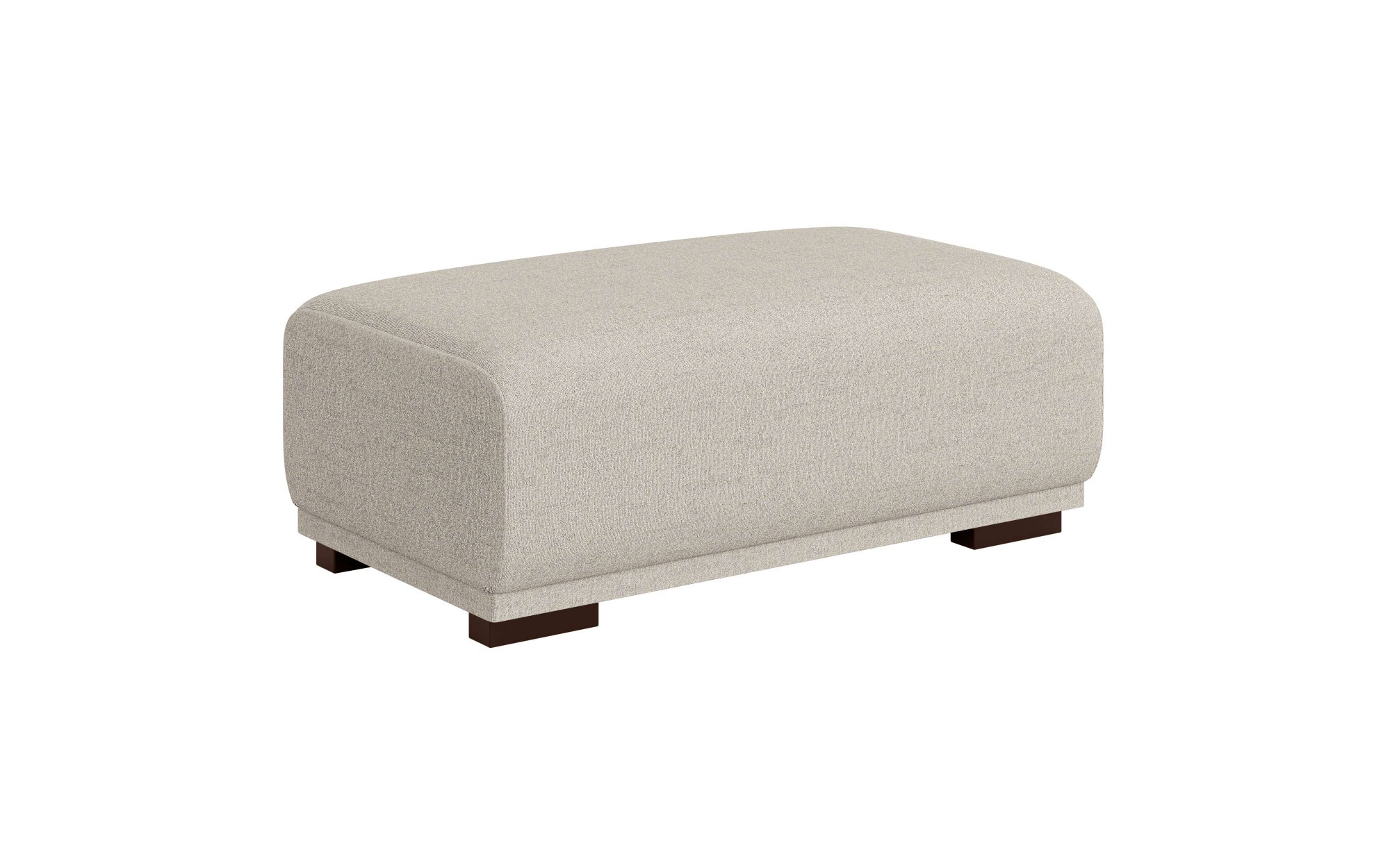 Home affaire Polsterhocker »BORNHOLM, großer Hocker passend zur Serie, Maße B/T/H: 122/72/46 cm«, mit Wellenfederung, in hochwertiger Verarbeitung