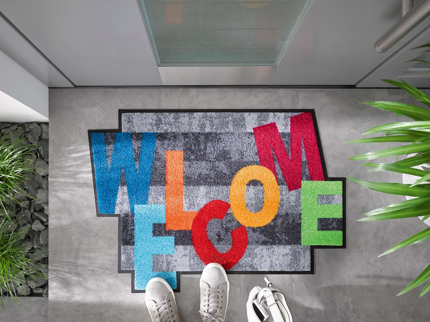 wash+dry by Kleen-Tex Fußmatte rechteckig 7 mm Höhe günstig online kaufen