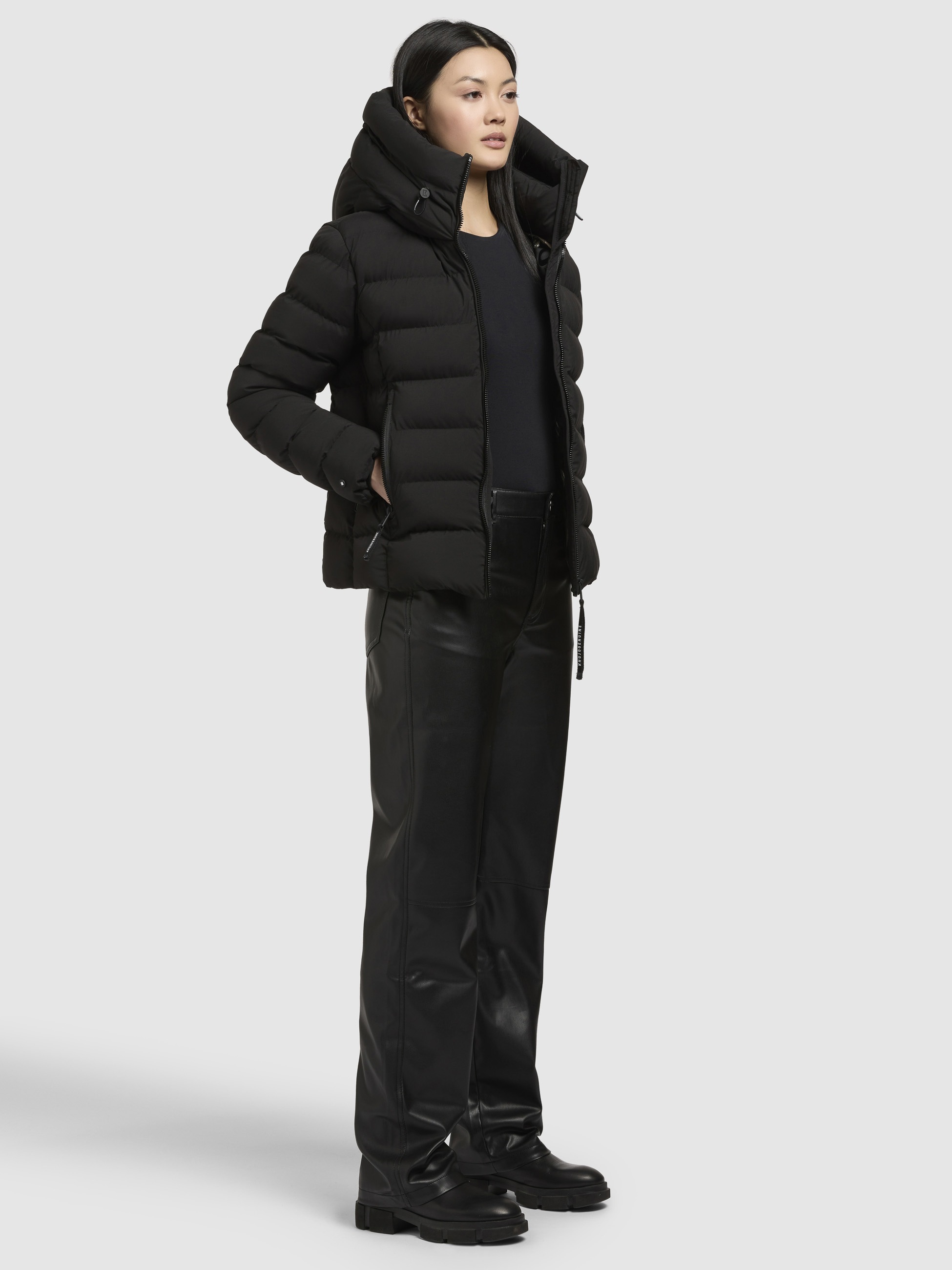 khujo Steppjacke »VADEA«, mit Kapuze