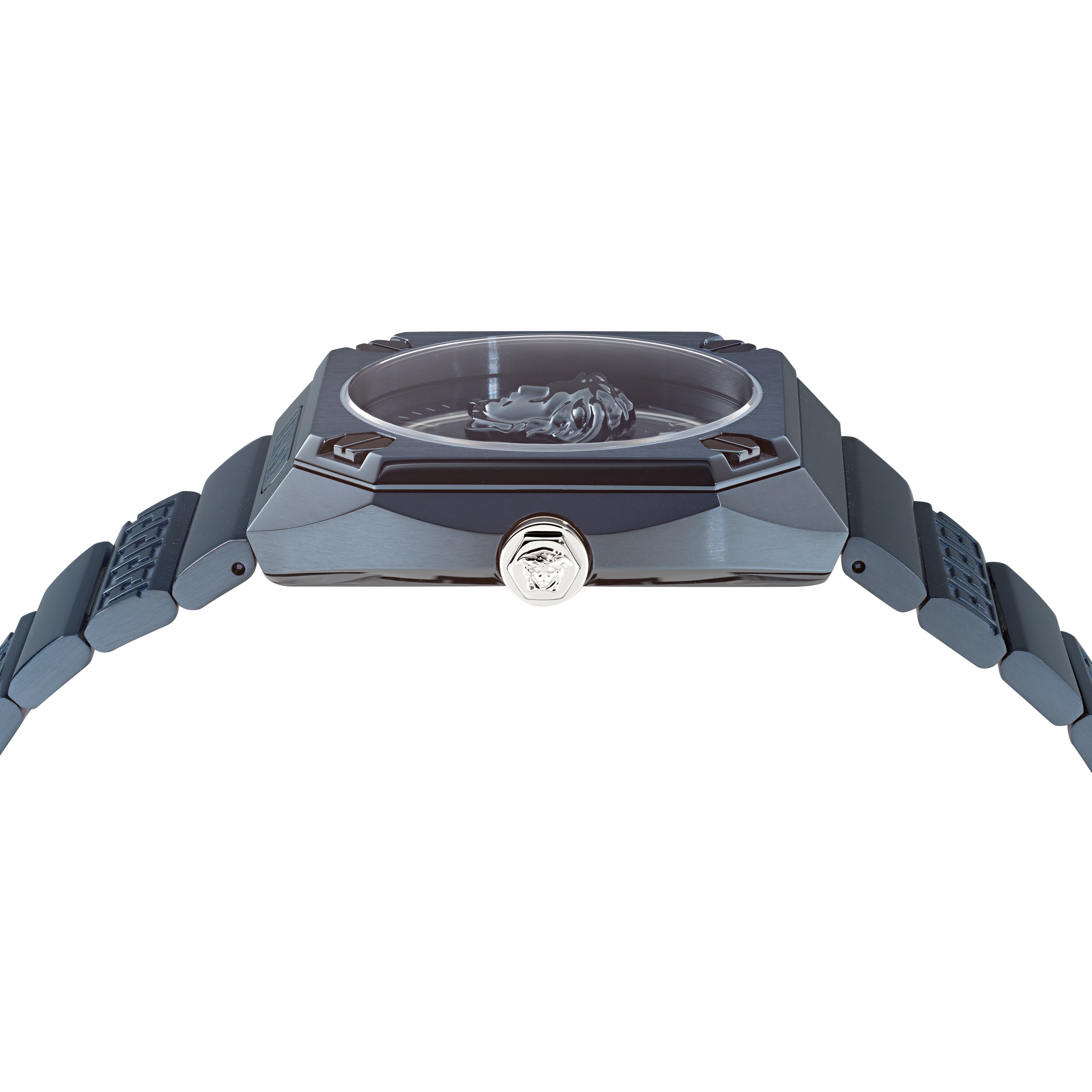 Versace Quarzuhr »MEDUSA ANTARES« Armbanduhr, Herrenuhr, Swiss Made, Edelstahlarmband, analog