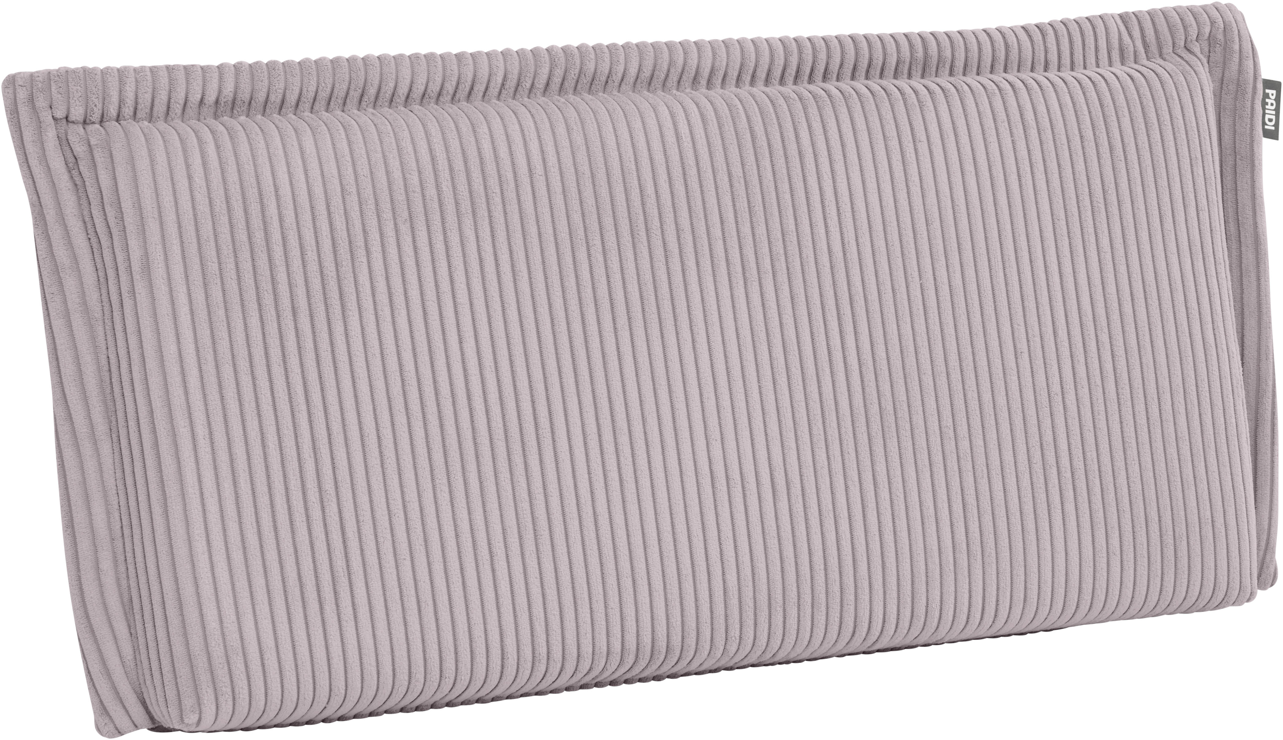 PAIDI Rückenkissen "Cord in verschiedenen Ausführungen, Relaxkissen, 90/120/140 cm Breite" Rückenlehne für Bett und Sofa, abnehmbarer und waschbarer Bezug