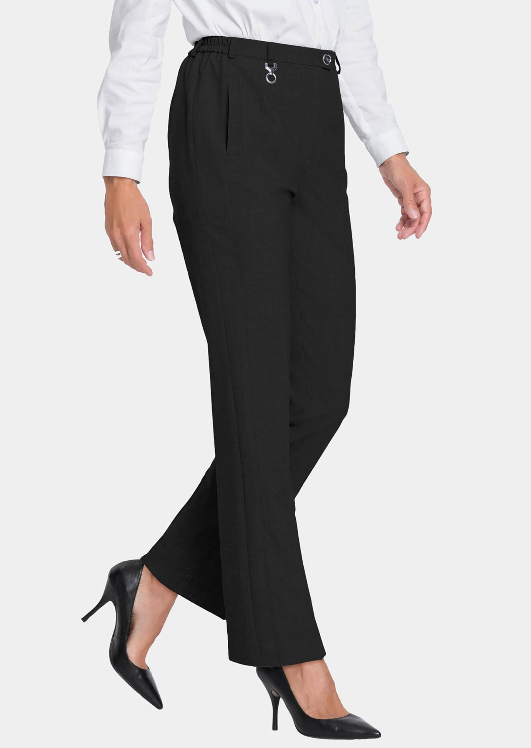 Thumbnail - GOLDNER Stoffhose "Trevira-Schurwollhose CARLA"