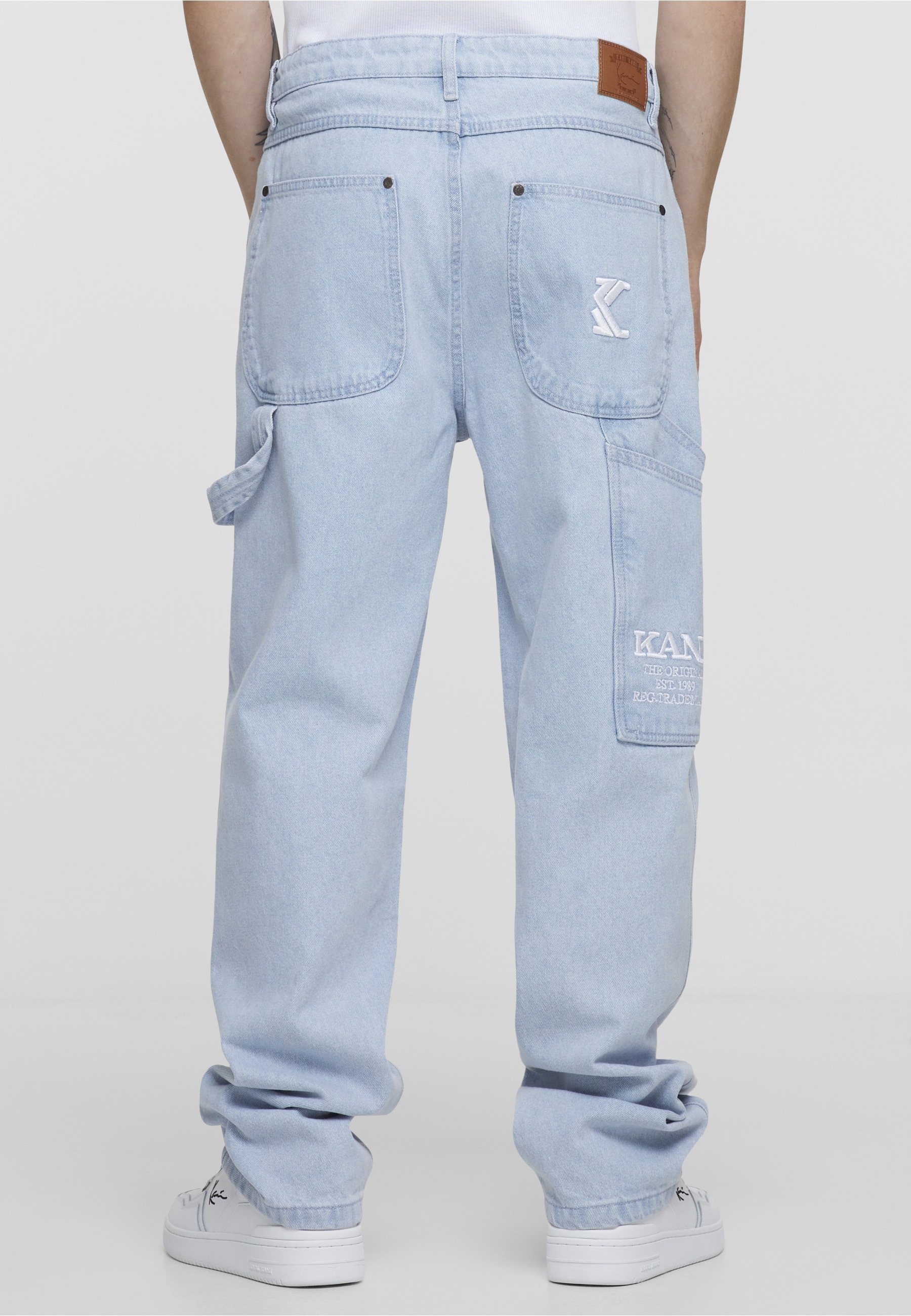 Karl Kani Bequeme Jeans »Karl Kani Herren KMI-PL063-090-12 KK Retro Baggy Workwear Denim« 1 Stk.