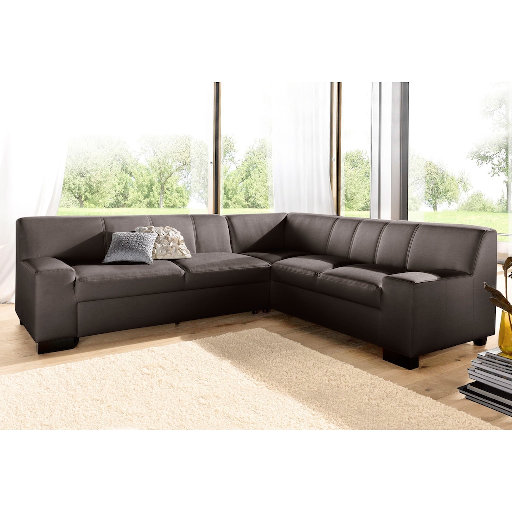 DOMO collection Ecksofa »Norma Top L-Form«