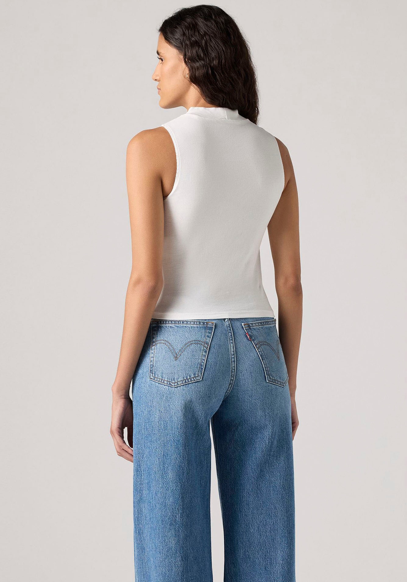 Levi's® Shirttop, mit Stehkragen
