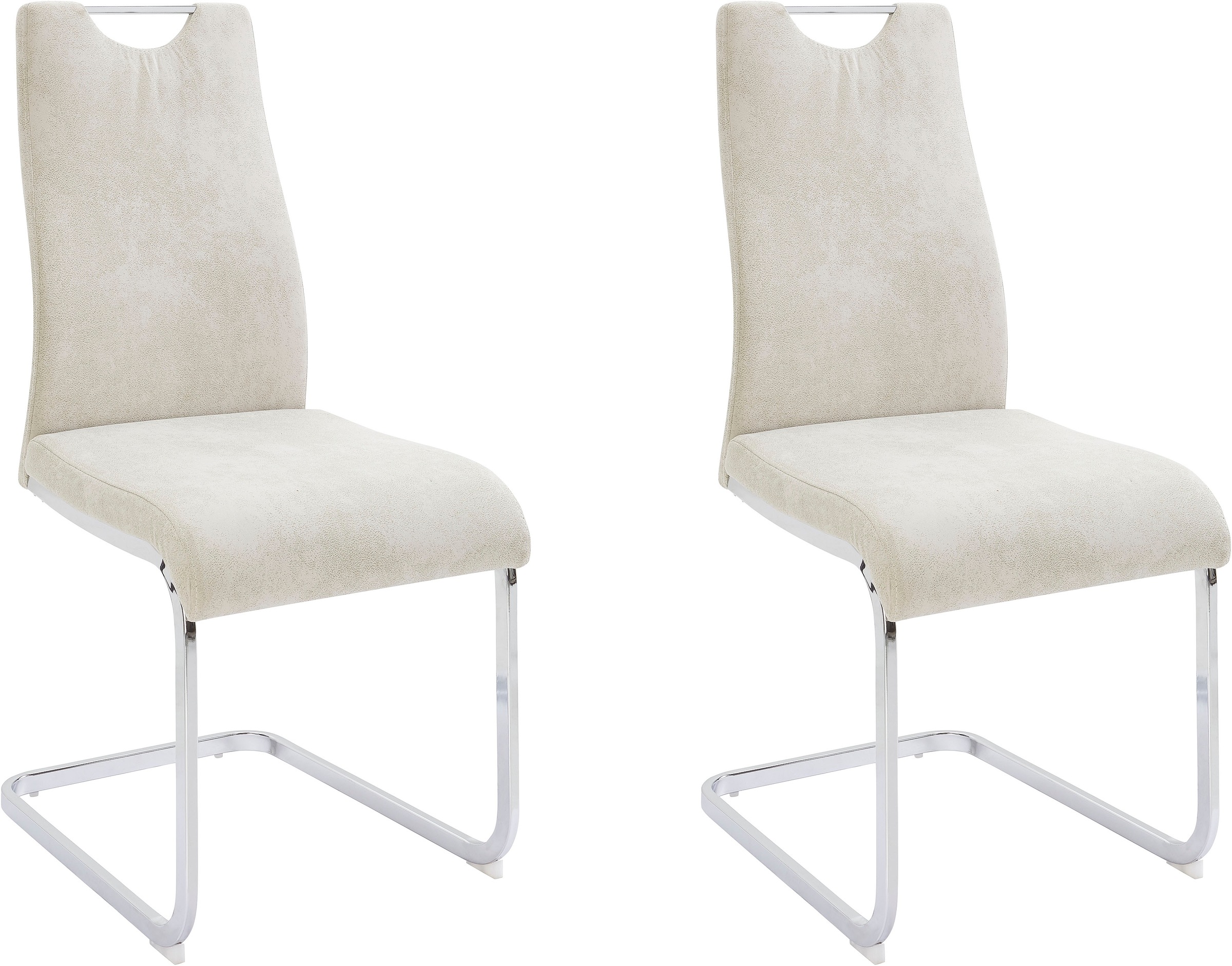 Home affaire Esszimmerstuhl "Milano" (Set) 2 Stk.Bezug in Microfaser oder C günstig online kaufen