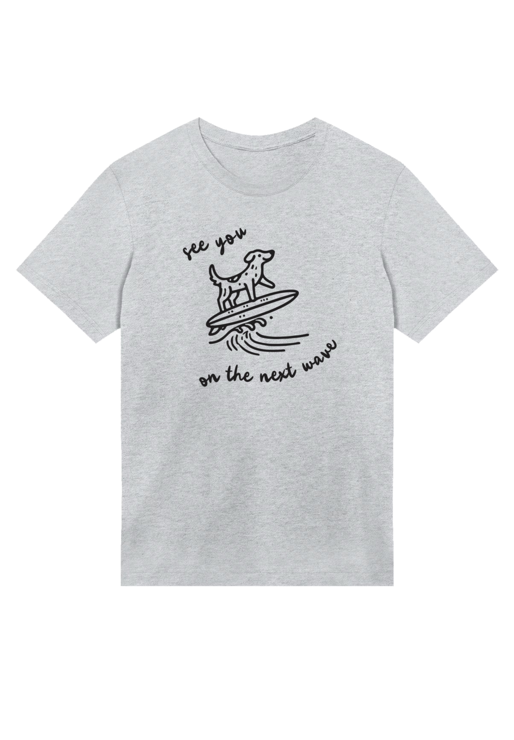 F4NT4STIC T-Shirt »See You On The Next Wave«, Premium Qualität