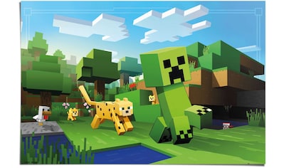 Poster »Poster Minecraft«, Spiele, (1 St.)