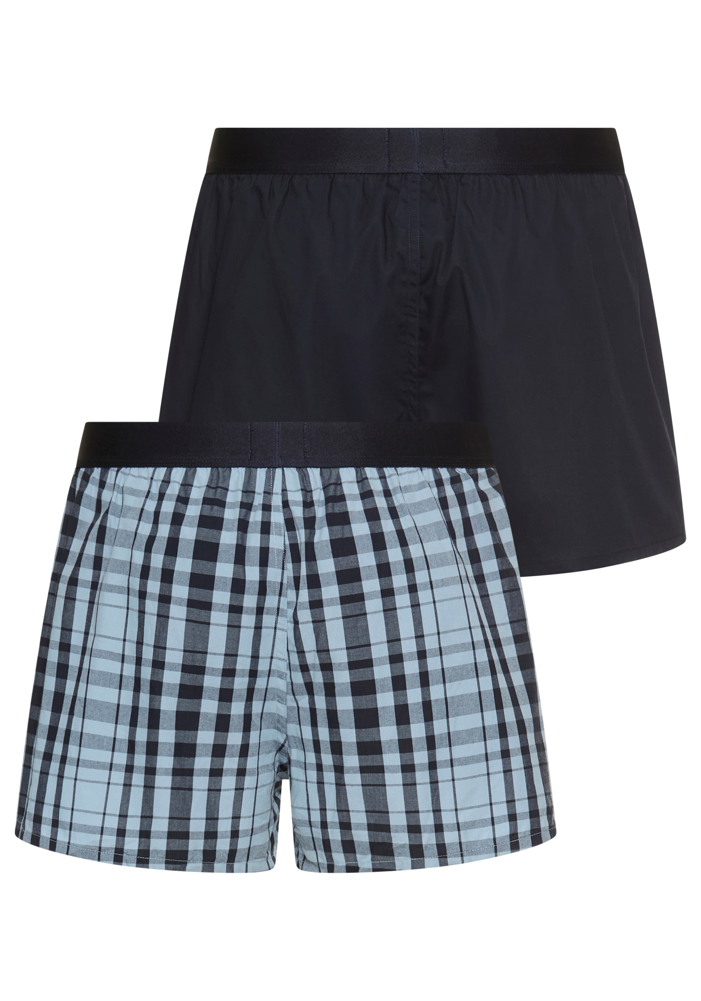 BOSS Pyjamashorts "2P Boxer Shorts EW", (Packung, 2 tlg., 2er), mit Logobun günstig online kaufen