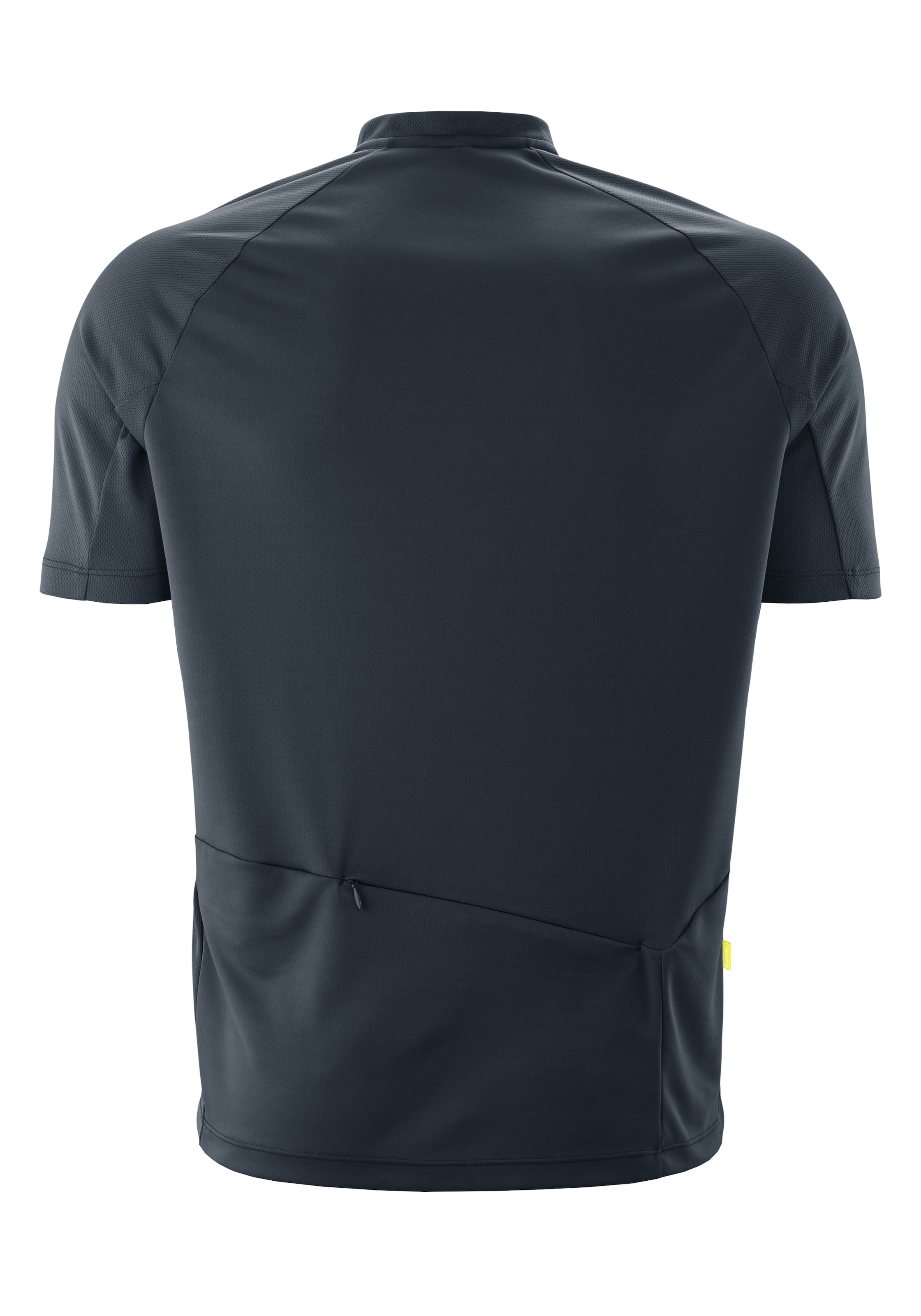 Gonso Radtrikot »SITIVO Jersey Blue M« Herren Fahrradtrikot mit Rückentasche, Half-Zip Trikot, Loose Fit
