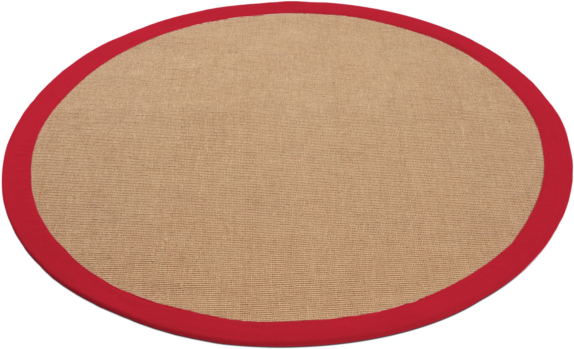 Carpetfine Sisal Rug Red 120cm 3