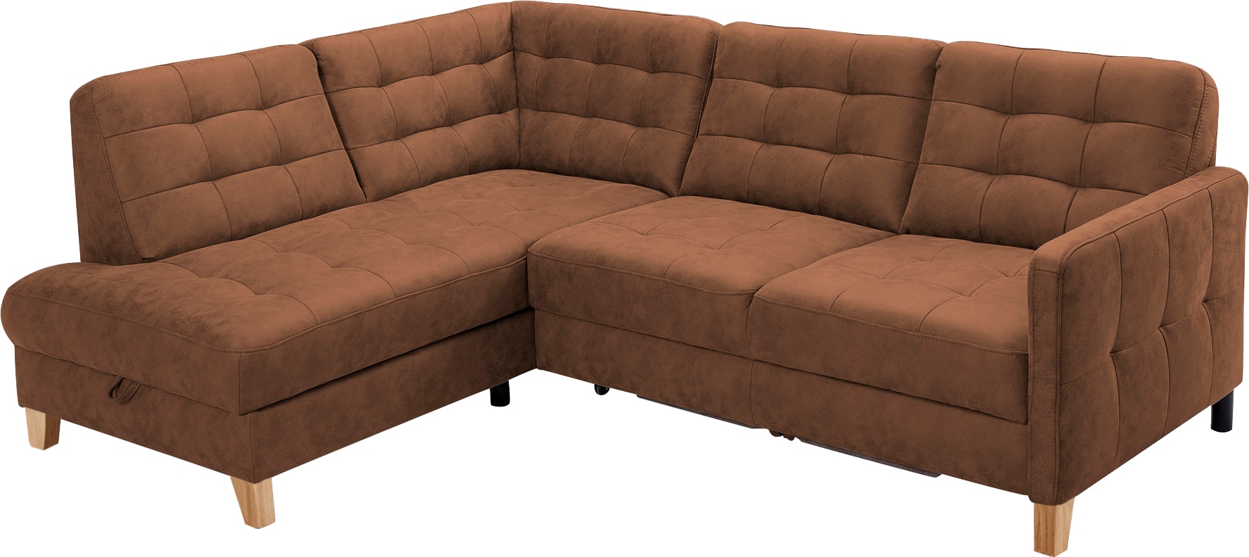 exxpo - sofa fashion Ecksofa "Elio, kompakt & bequem, zeitloses Design, Bre günstig online kaufen