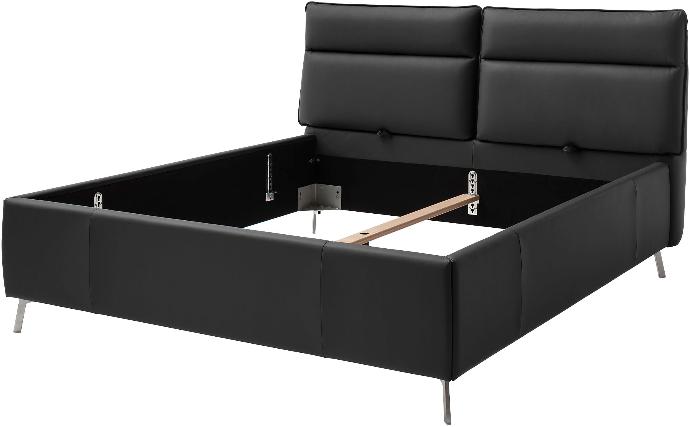 Thumbnail - Home affaire Polsterbett "Cozy Town, Kopfteilverstellung, wahweise Überlänge, Breite 140-200 cm" inkl. 7-fache Einlegeti...