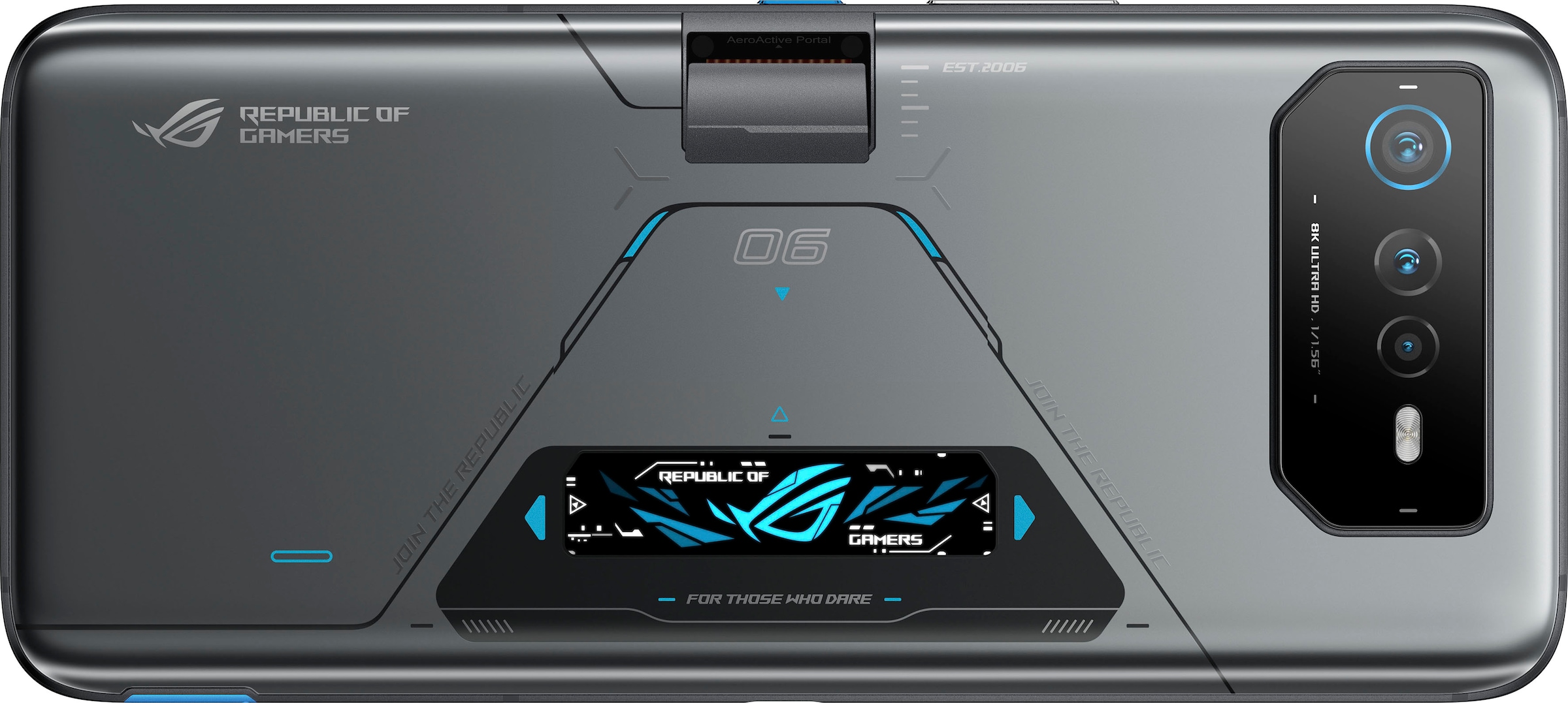 Asus Smartphone »ROG Phone 6D Ultimate«, space gray