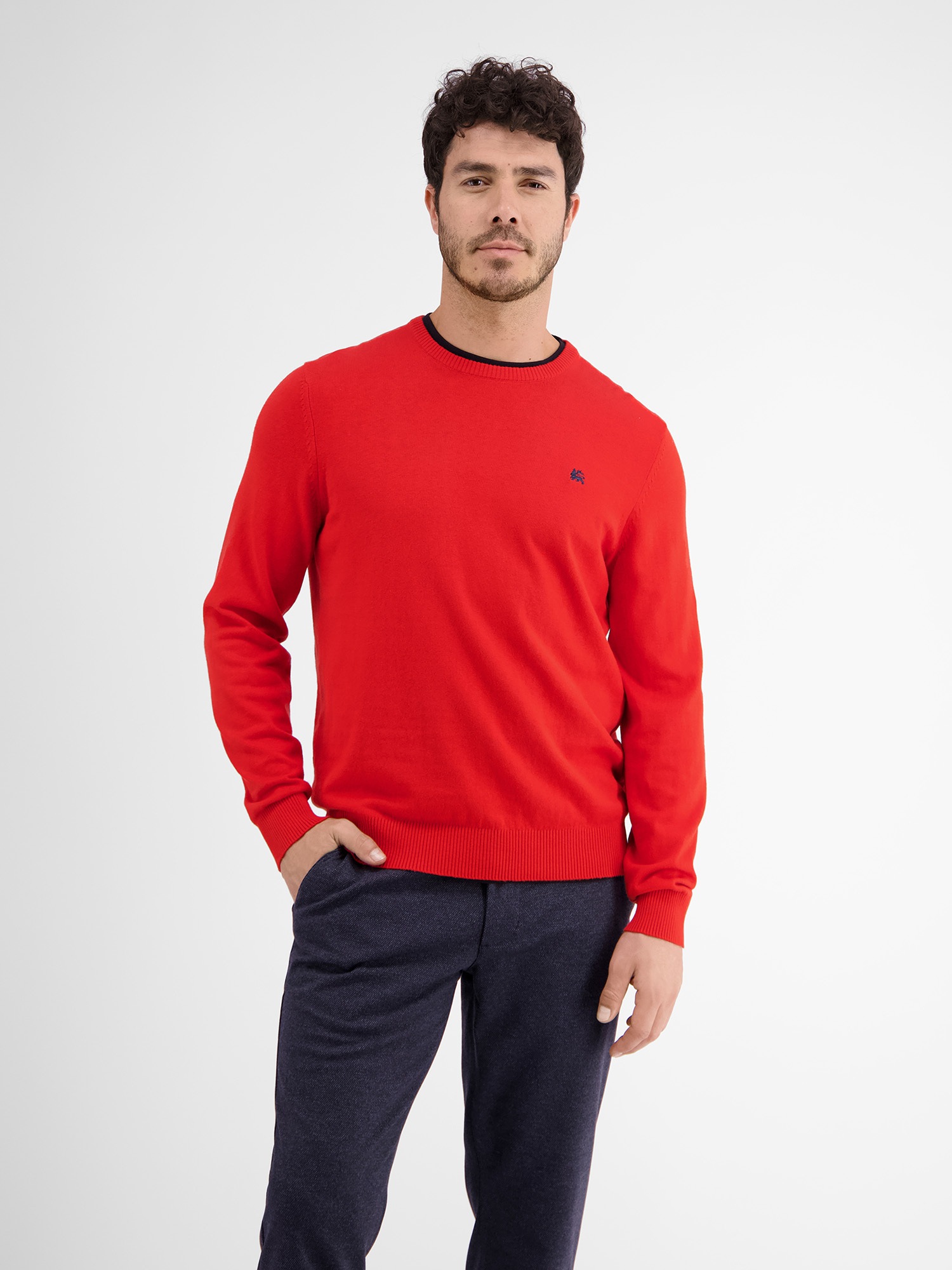 LERROS Strickpullover »LERROS V-Neck Pullover mit Kaschmiranteil«