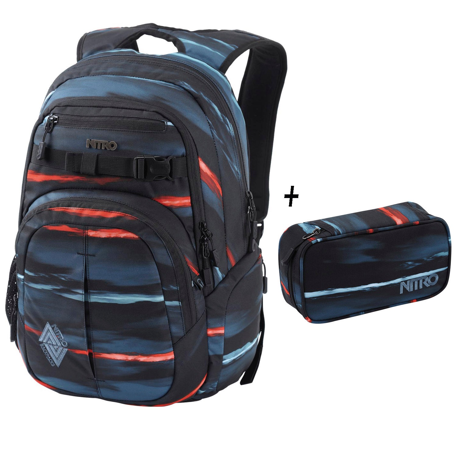 NITRO Schulrucksack »Chase«, Alltagsrucksack, Rucksack für Freizeit, Schule, Arbeit und Reise