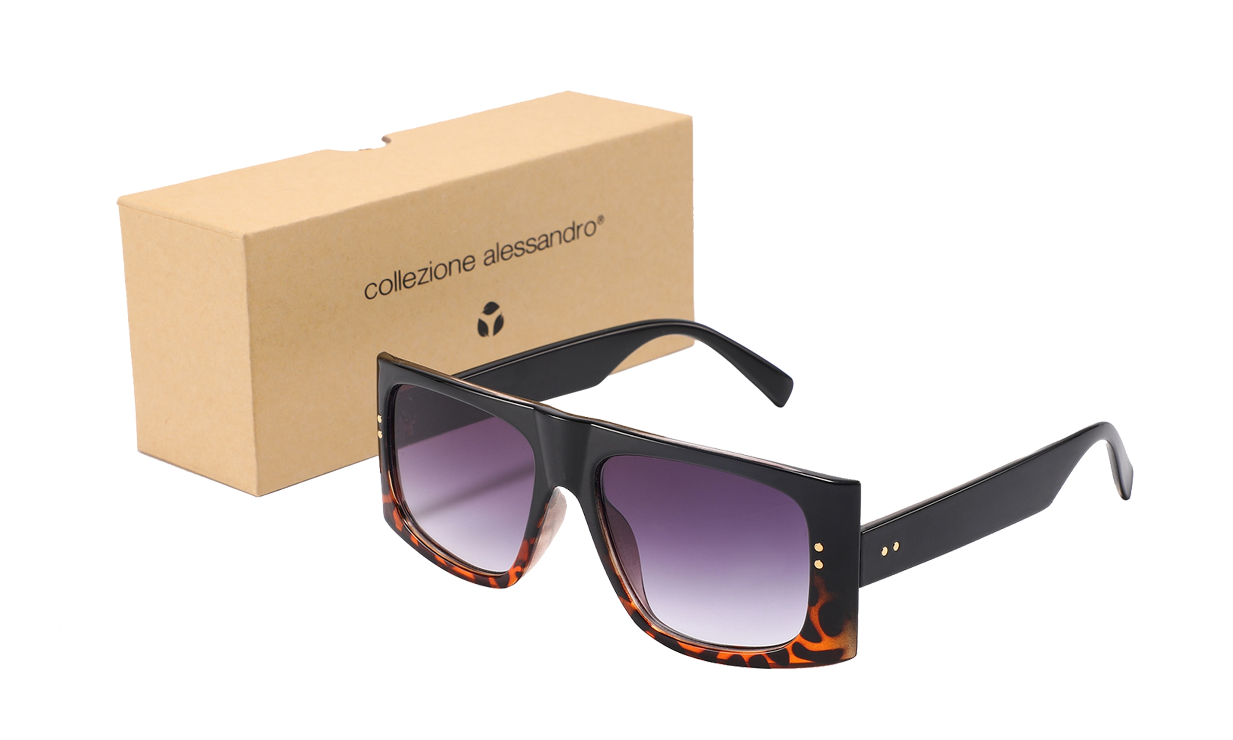 COLLEZIONE ALESSANDRO Sonnenbrille »Riva«, mit Leo Optik