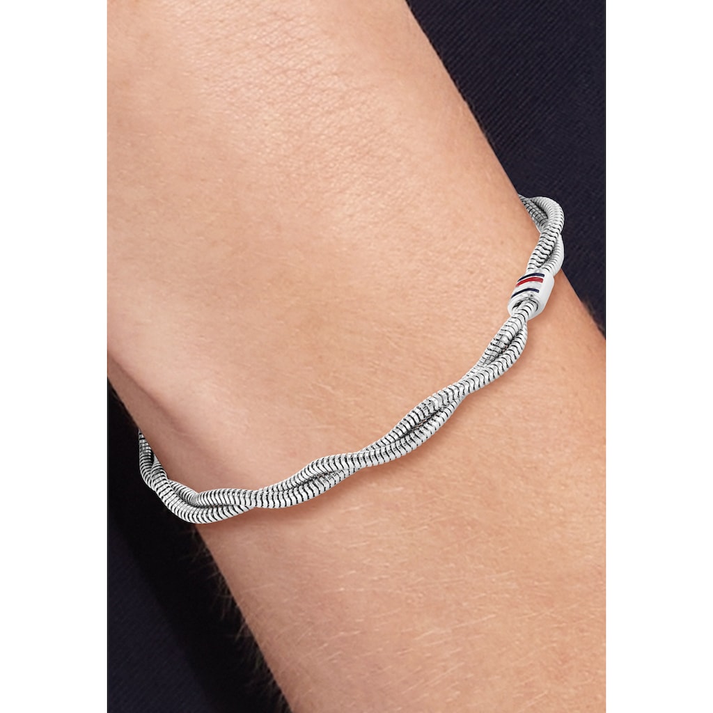 Tommy Hilfiger Armband »Schmuck Edelstahl Armschmuck Schlangenkette«