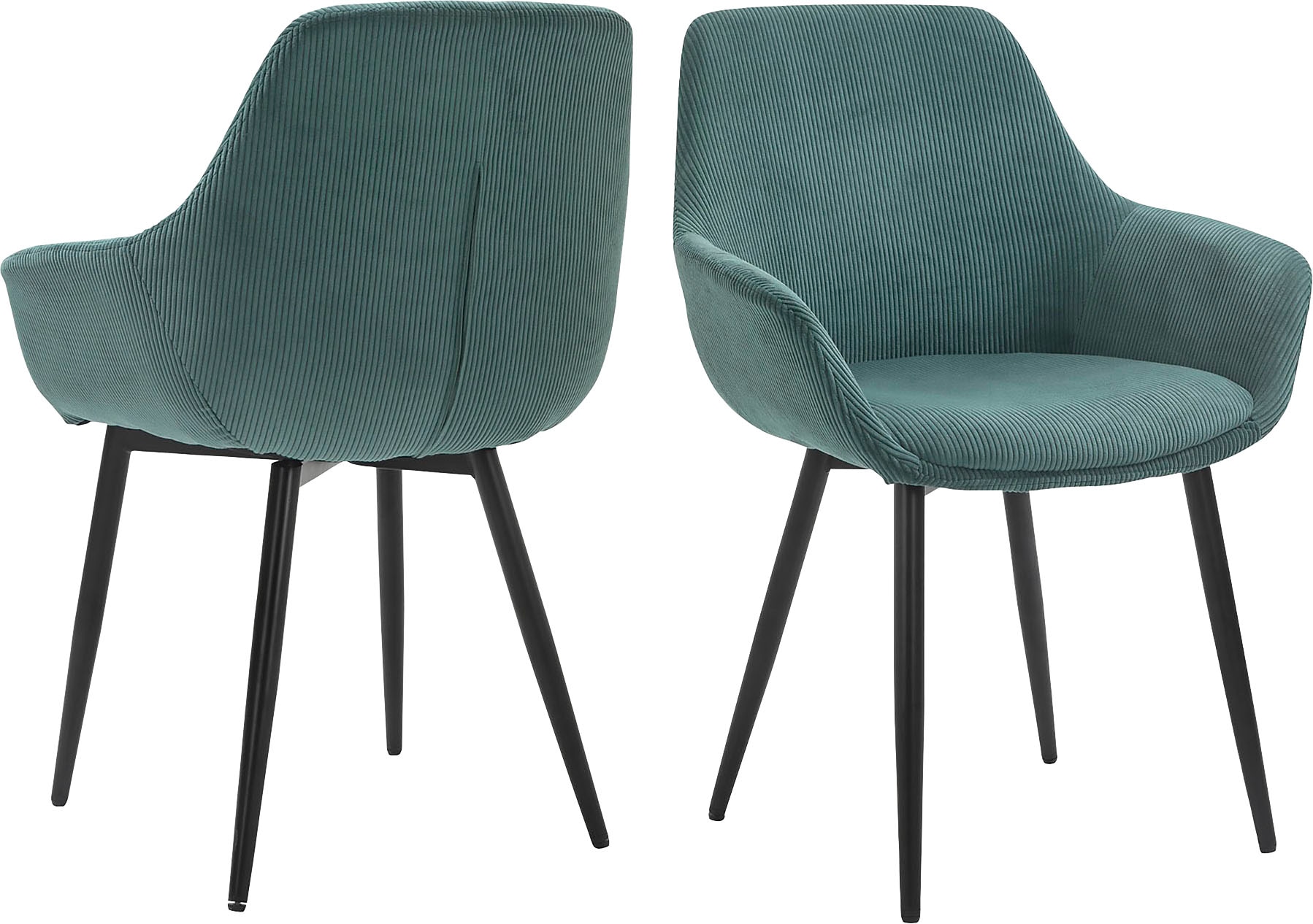 SalesFever Armlehnstuhl "Komfortabler Esszimmerstuhl im zeitlosen Design" ( günstig online kaufen