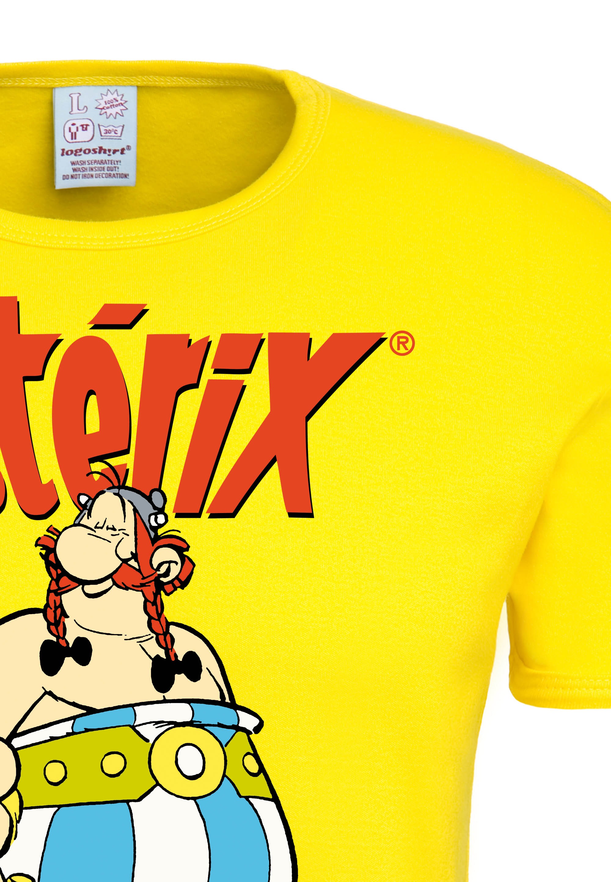 LOGOSHIRT T-Shirt »Asterix & kaufen Originaldesign lizenzierten BAUR Obelix«, | im ▷