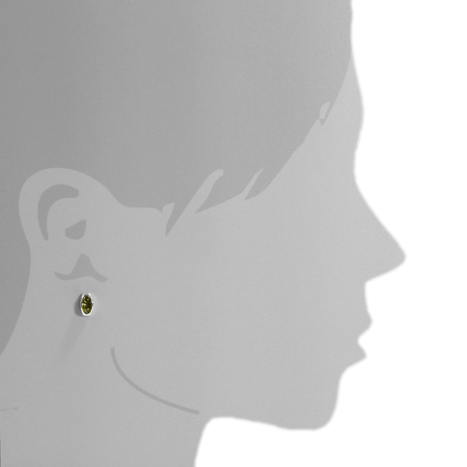 OSTSEE-SCHMUCK Paar Ohrstecker »Ostsee-Schmuck Ohrstecker Tinta grün Ohrstecker Tinta grün«