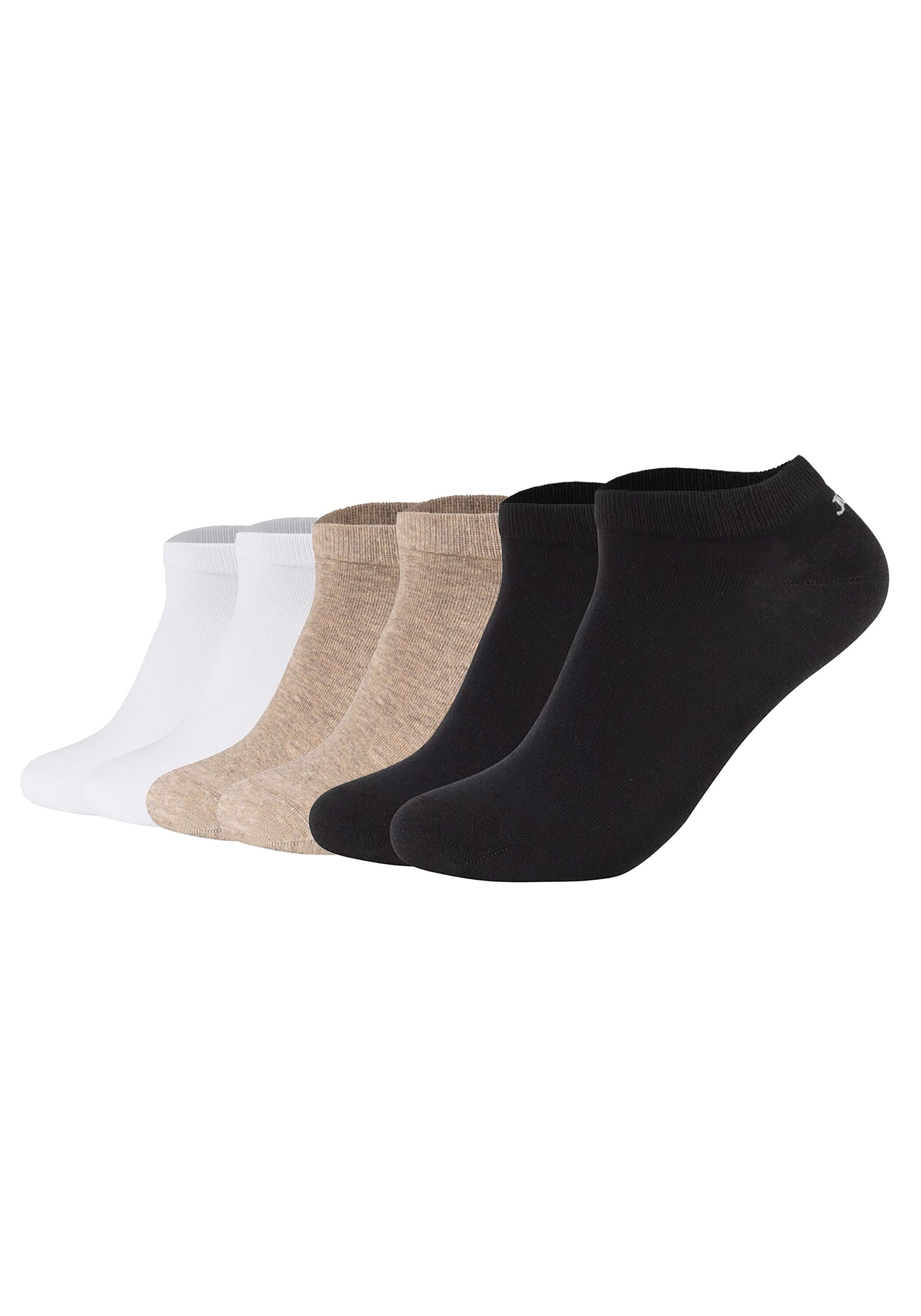 JOOP Sneakersocken "Socken Unisex premium essential organic cotton Sneaker 6p 6er Pack" 6 Paar tlg.