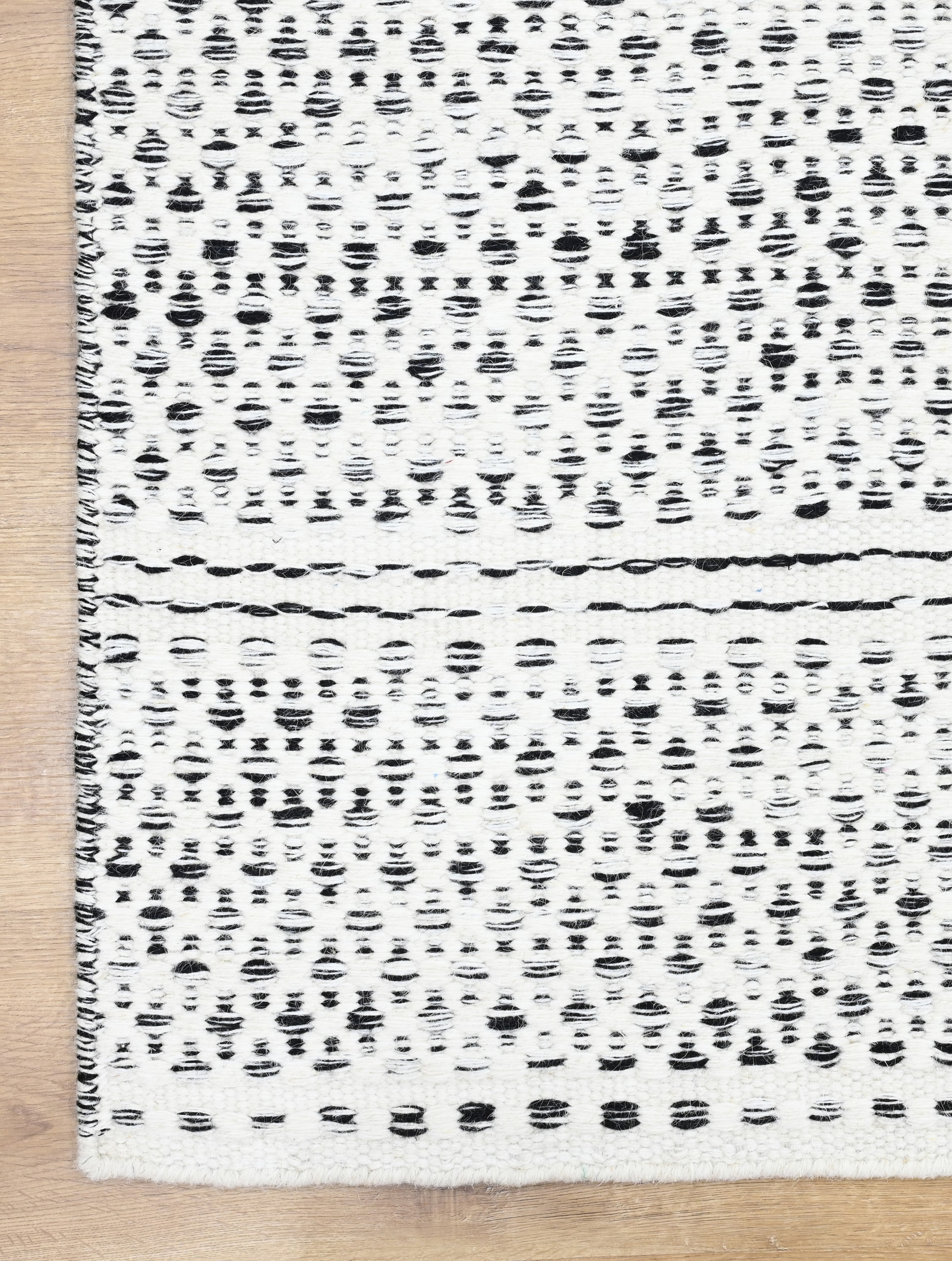 Myflair Möbel & Accessoires Wollteppich »Wooly Nature« rechteckig 10 mm Höhe Handwebteppich, reine Wolle, Scandi Design, handgewebt, Wohnzimmer