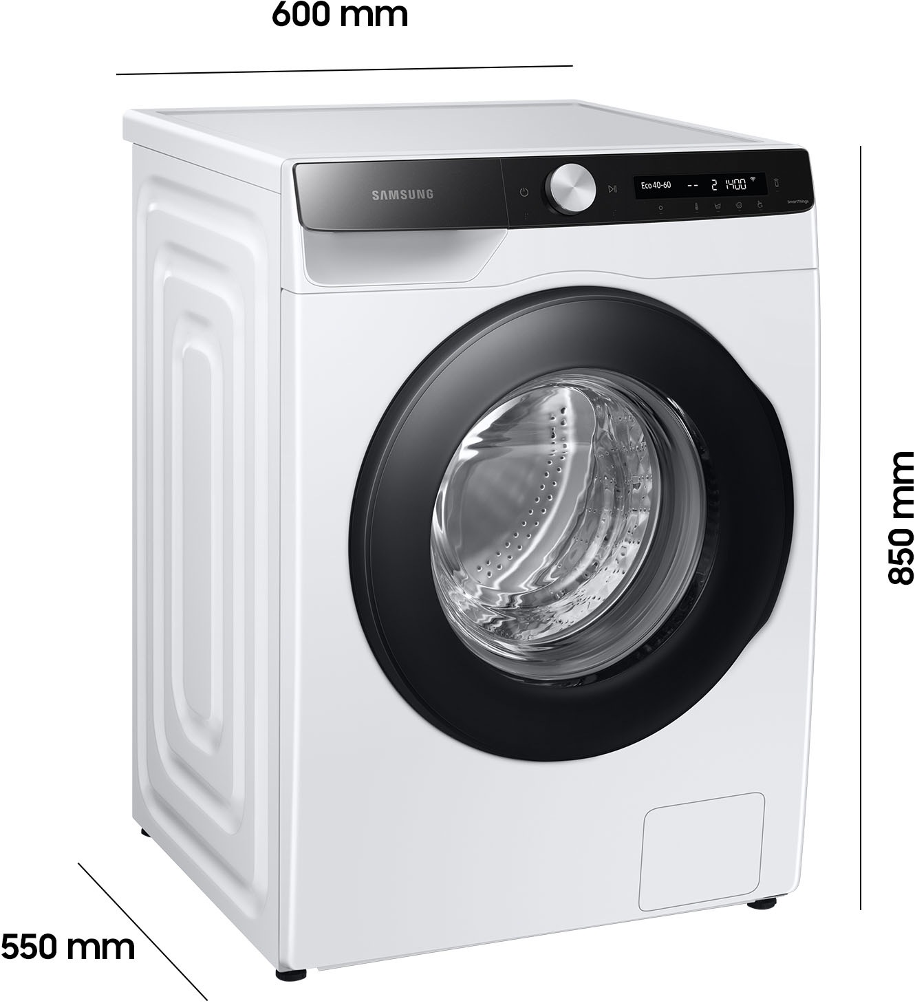 Samsung Waschmaschine »WW90T504AAE«, WW90T504AAE, 9 kg, 1400 U/min