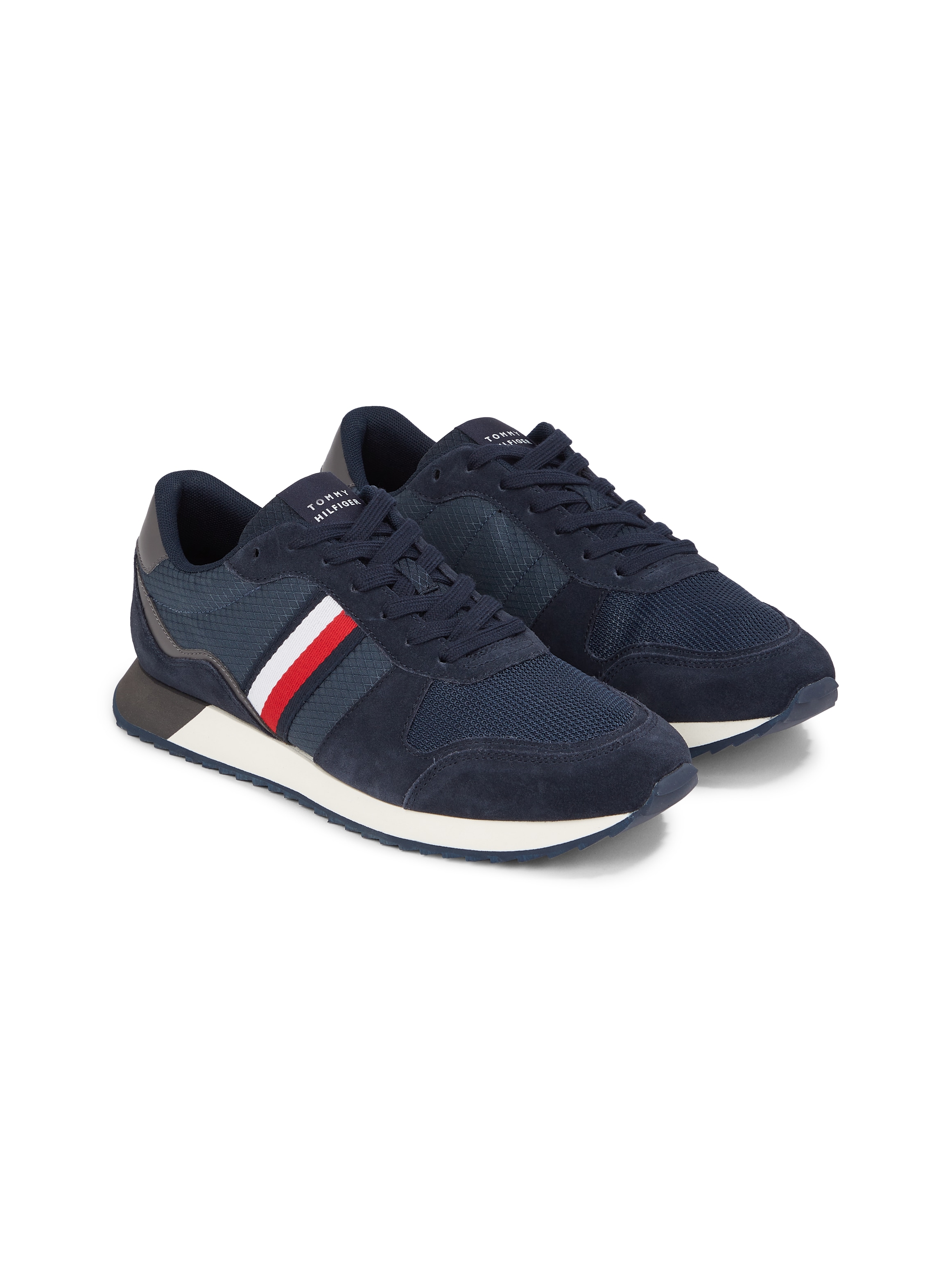 Tommy Hilfiger Sneaker "RUNNER EVO MIX BLOCK", Freizeitschuh, Halbschuh, Sc günstig online kaufen